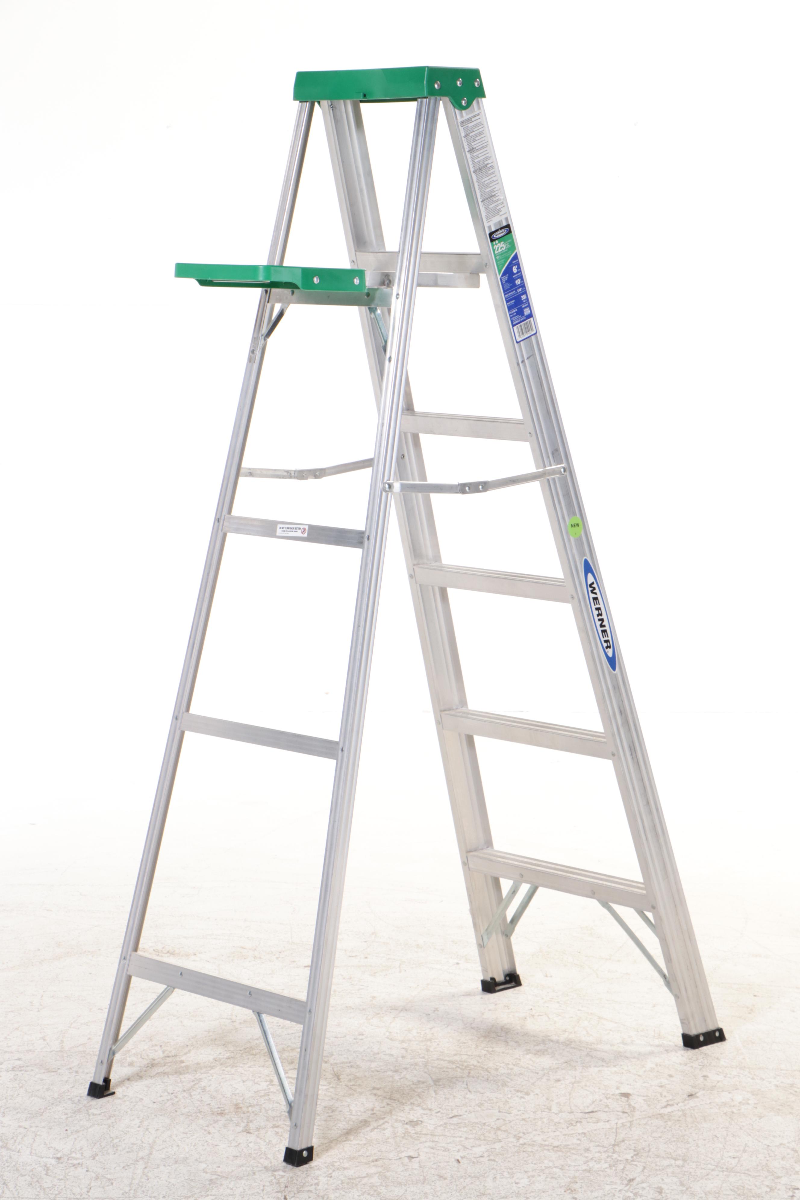 Werner 6' Aluminum Step Ladder
