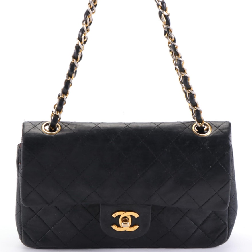 Chanel Timeless Classic Flap Small Bag in Quilted Lambskin Leather