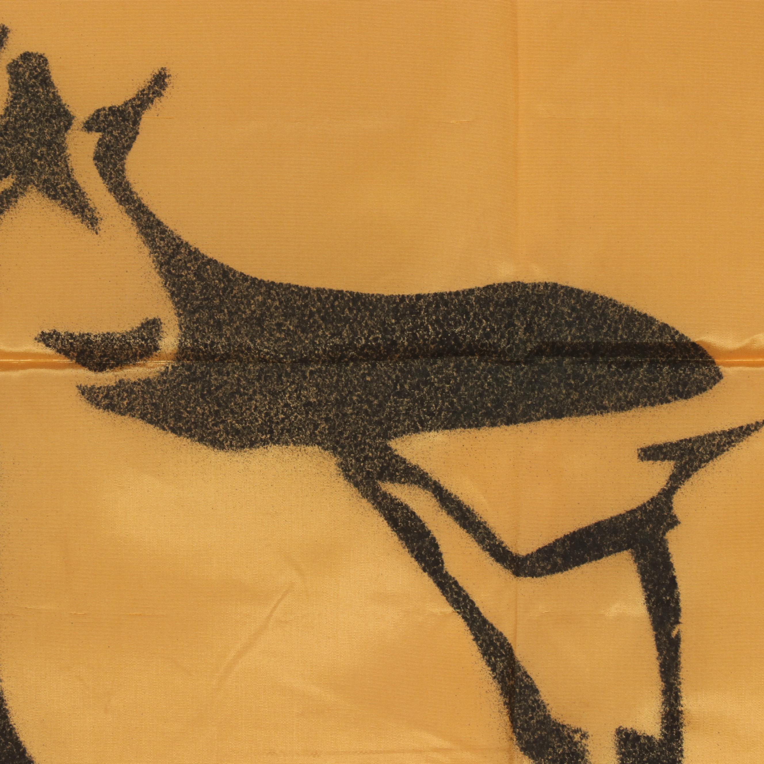 Jimi Hendrix Spray Paint Stenciled Fabric Wall Hanging