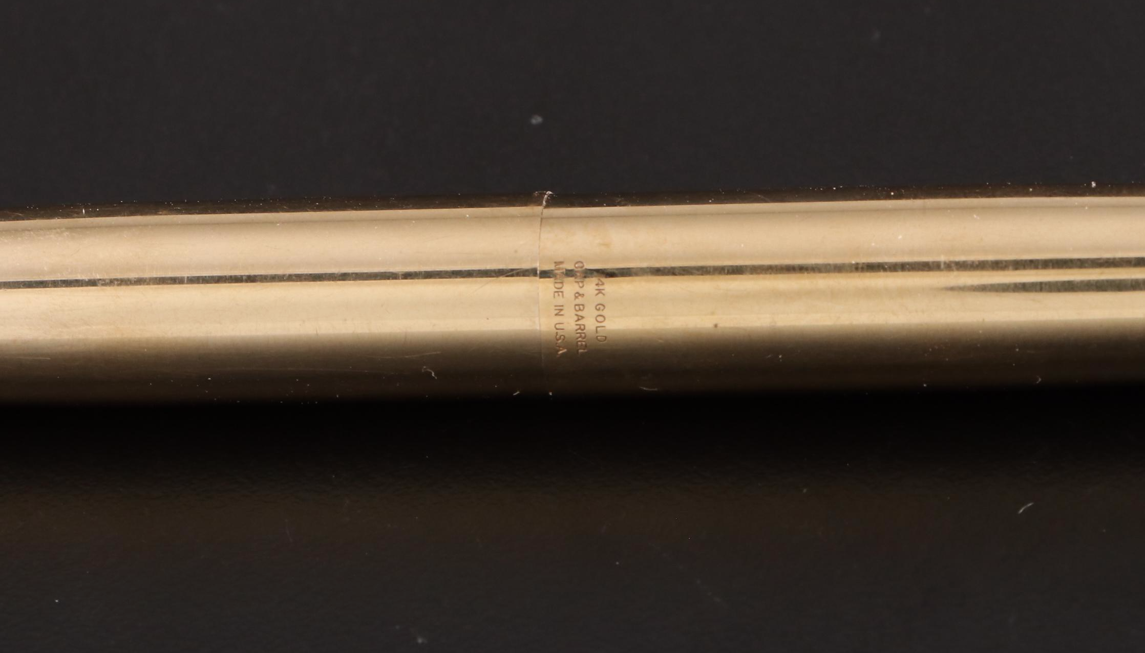 Parker 14K Gold Fountain Pen and More