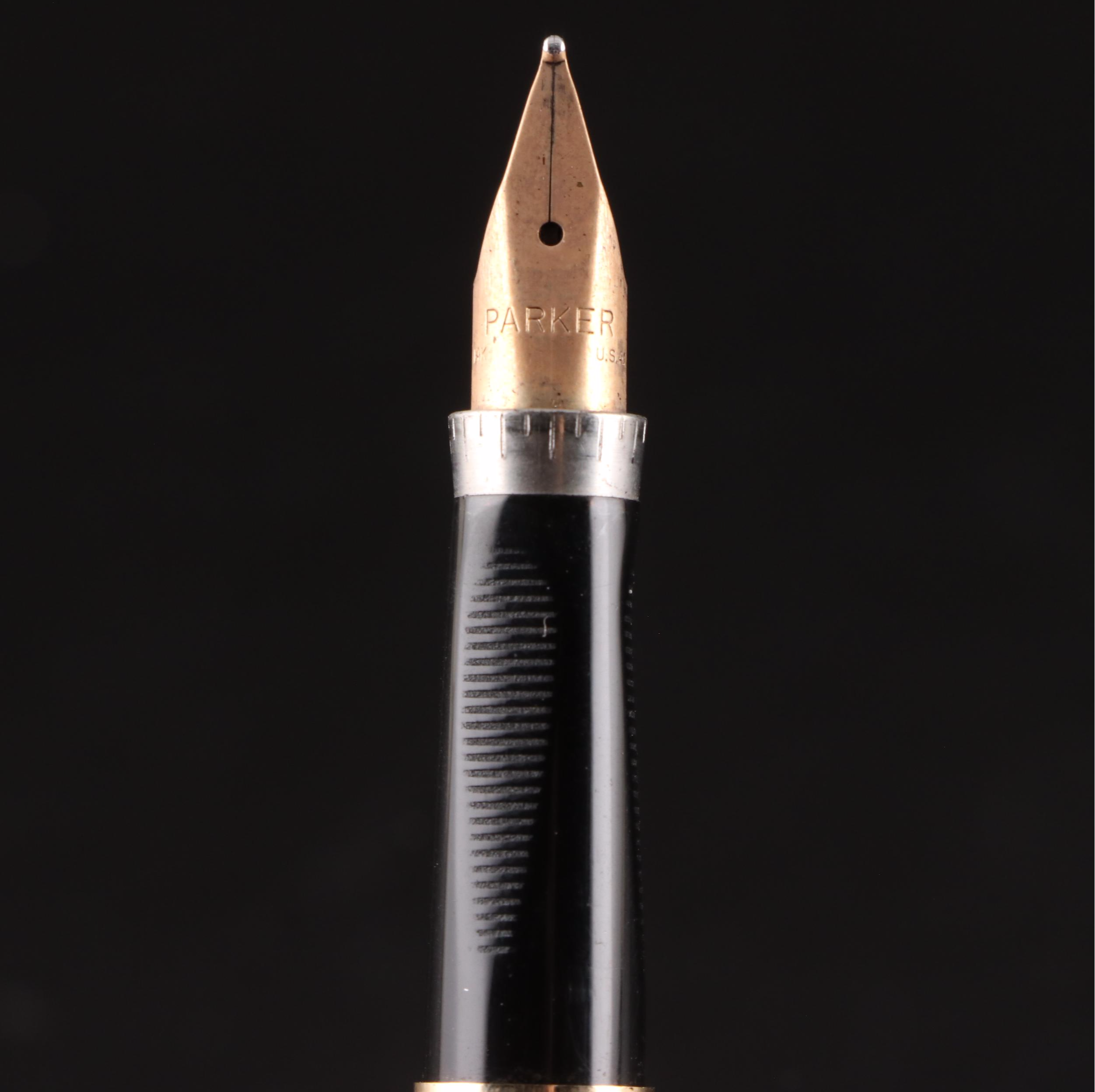 Parker 14K Gold Fountain Pen and More