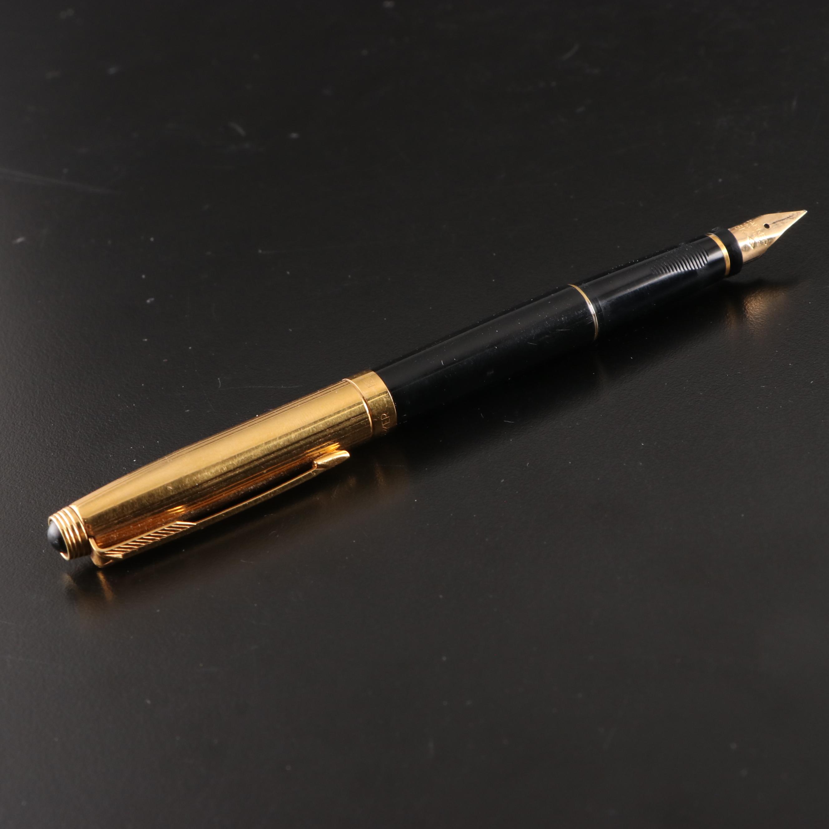 Parker 14K Gold Fountain Pen and More