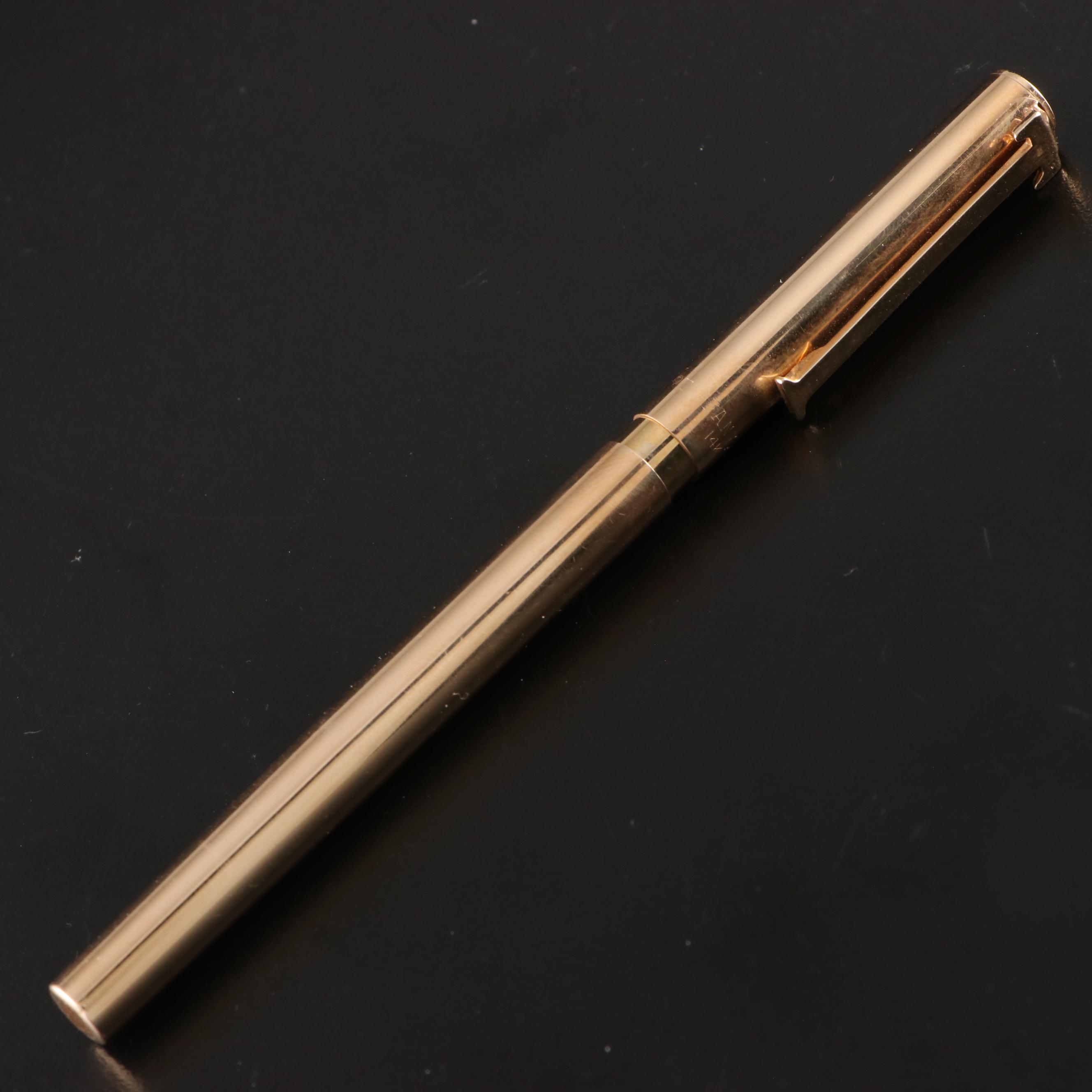 Tiffany & Co. Fountain Pen in 14K Gold