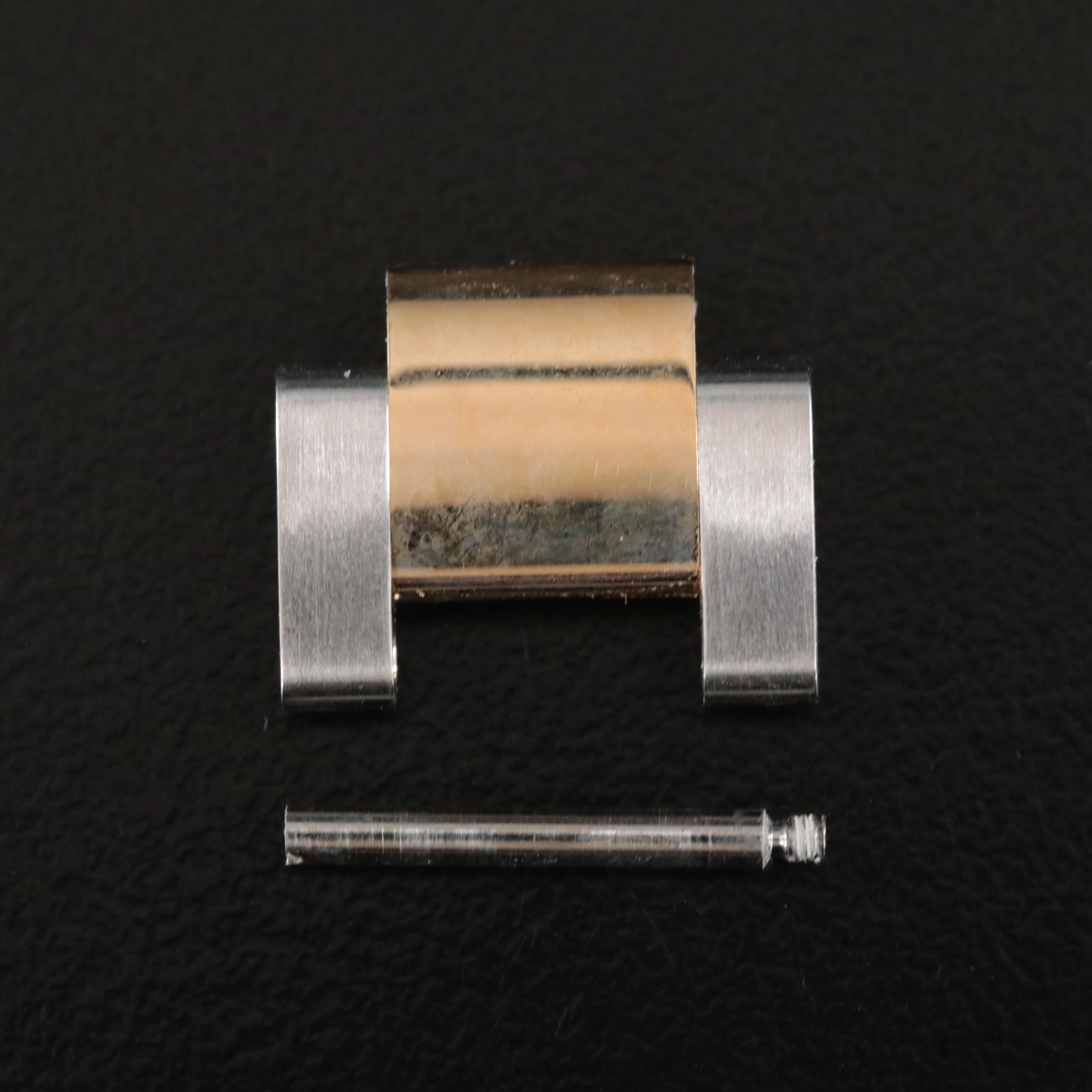 2006 Rolex Datejust Black Sunbeam and Roman Numeral Dial Watch