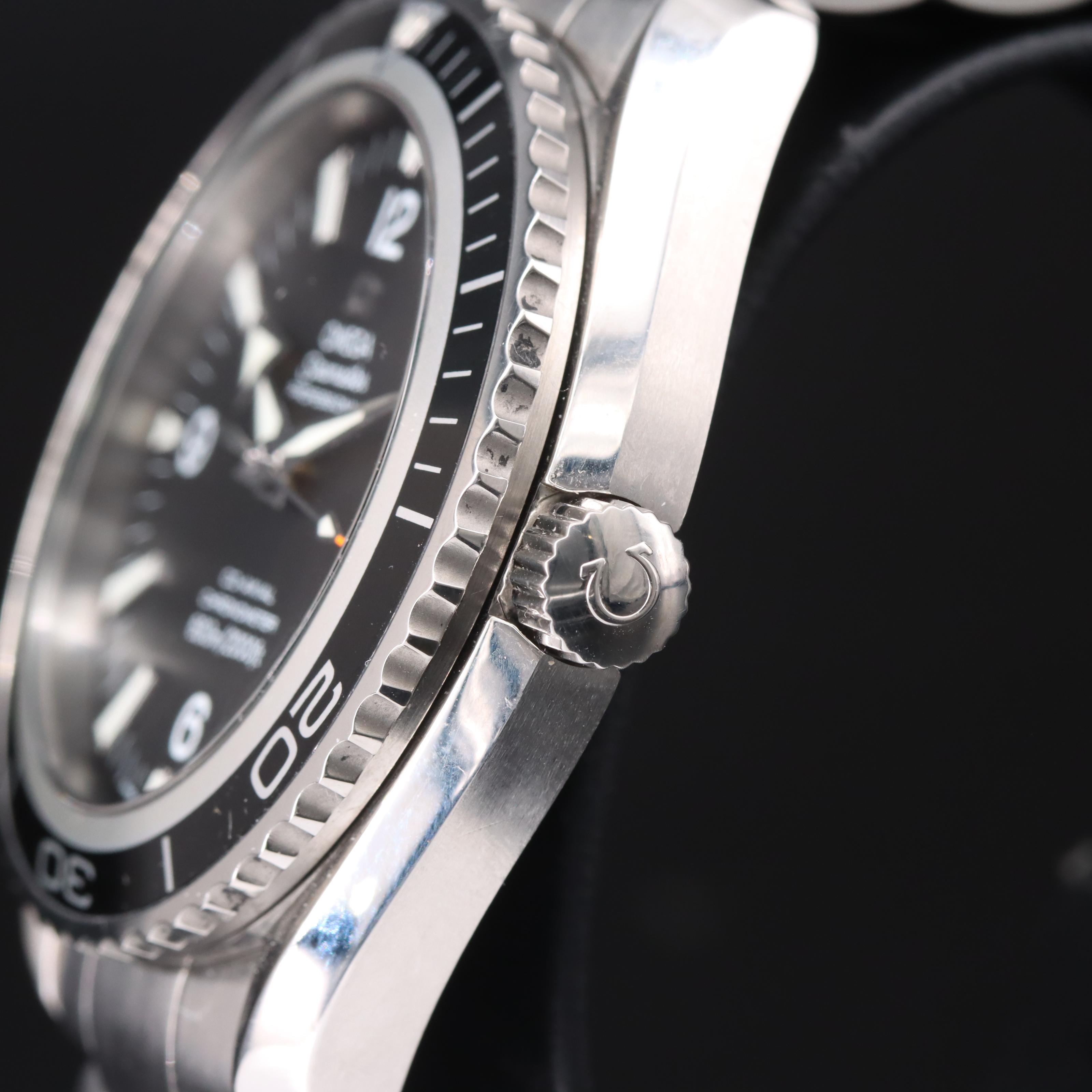 Omega Seamaster Planet Ocean 600M 46MM Black Co-Axial Steel Automatic Watch