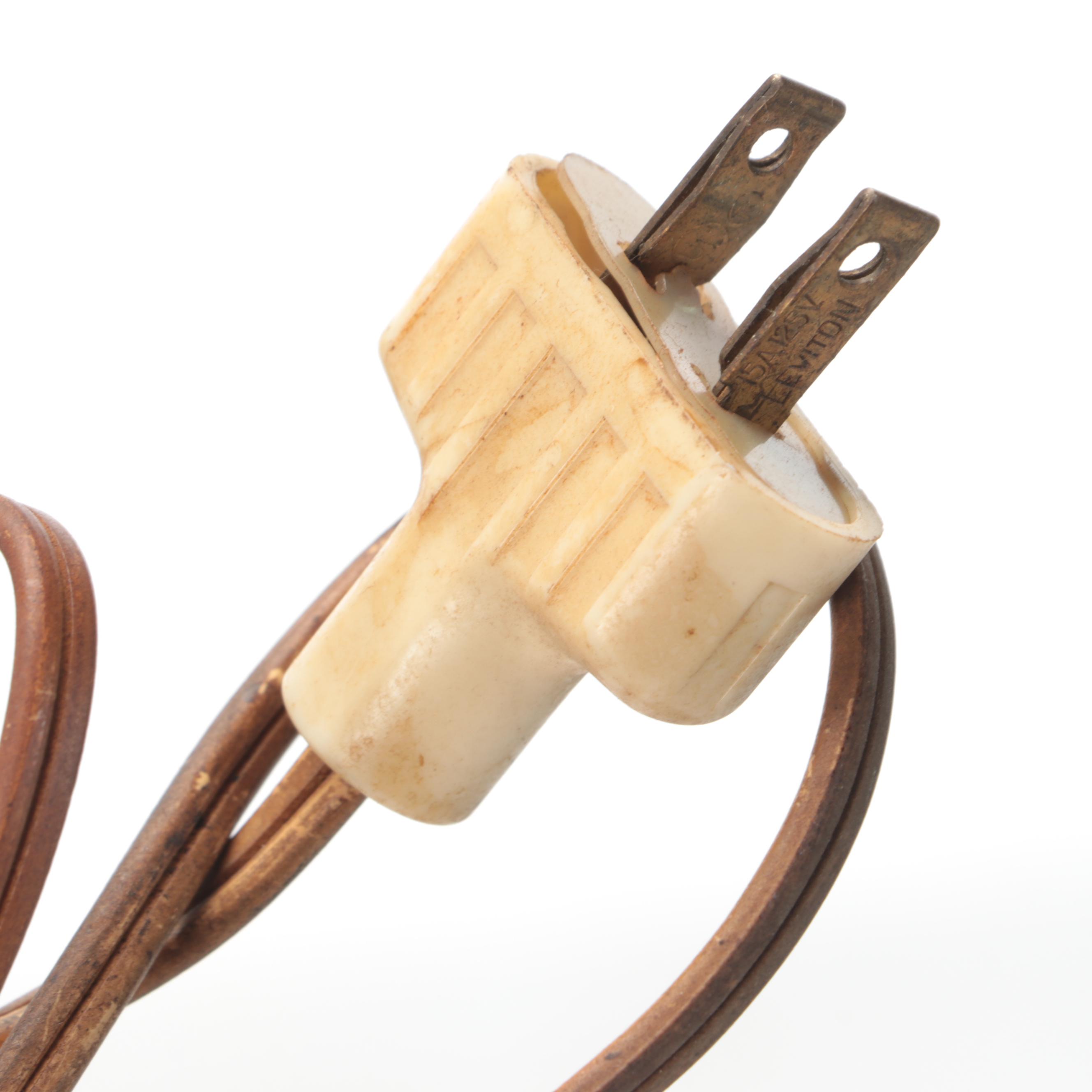 Parcel Gilt and Unglazed Trojan Horse Table Lamp, Mid to Late 20th Century