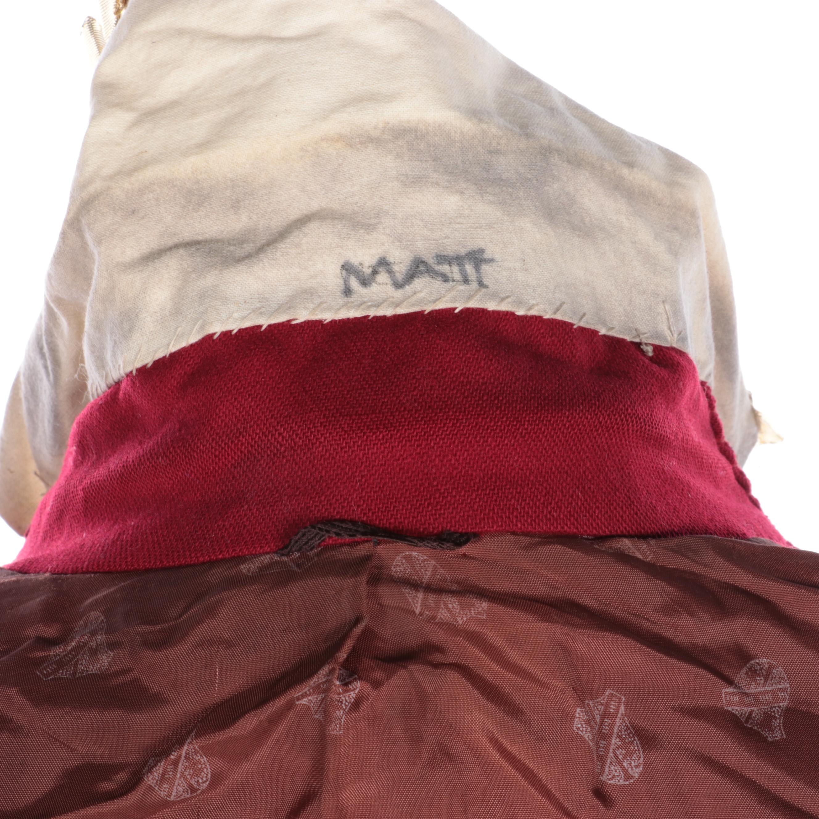 Revolutionary War Style Costume Jackets, Mid-20th Century