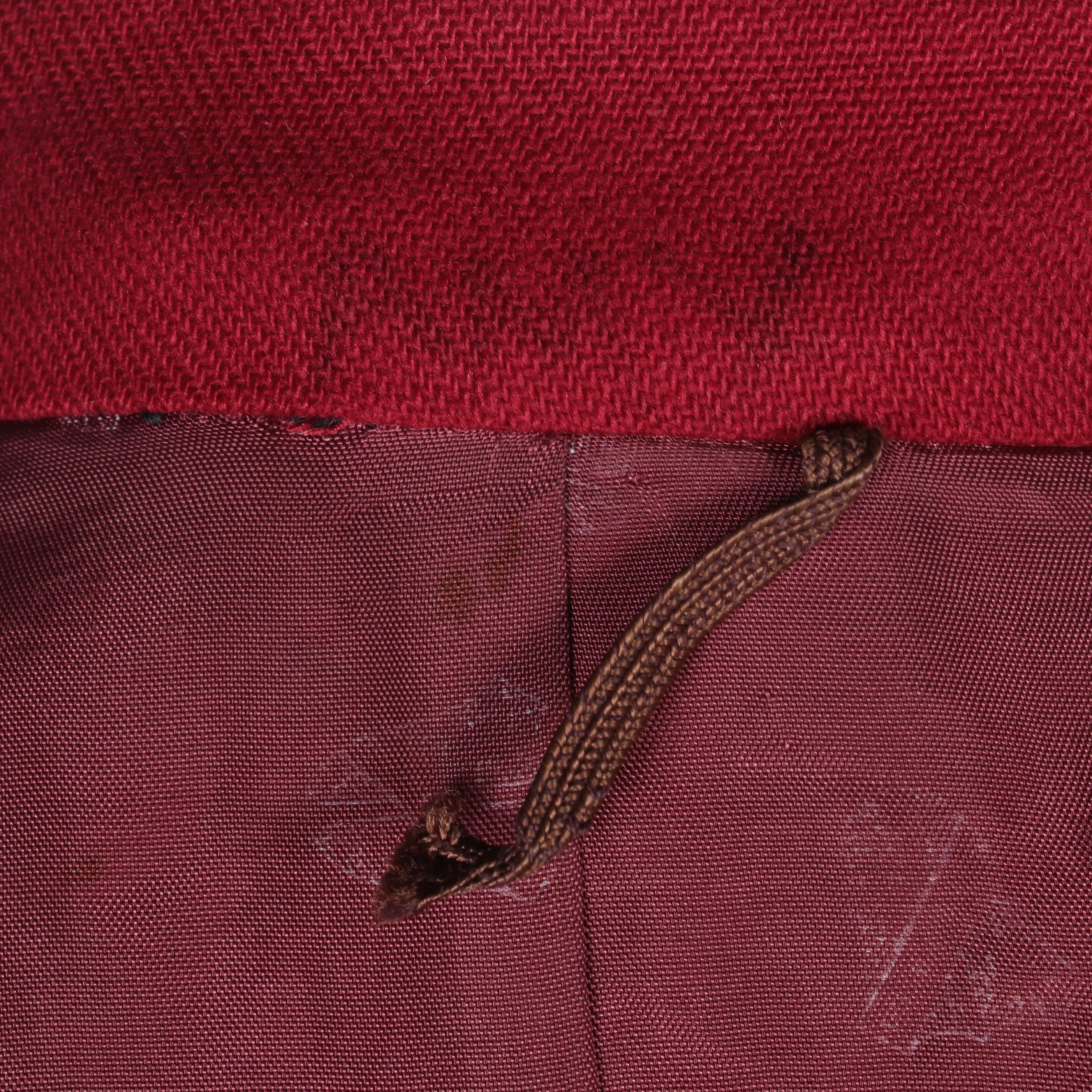 Revolutionary War Style Costume Jackets, Mid-20th Century