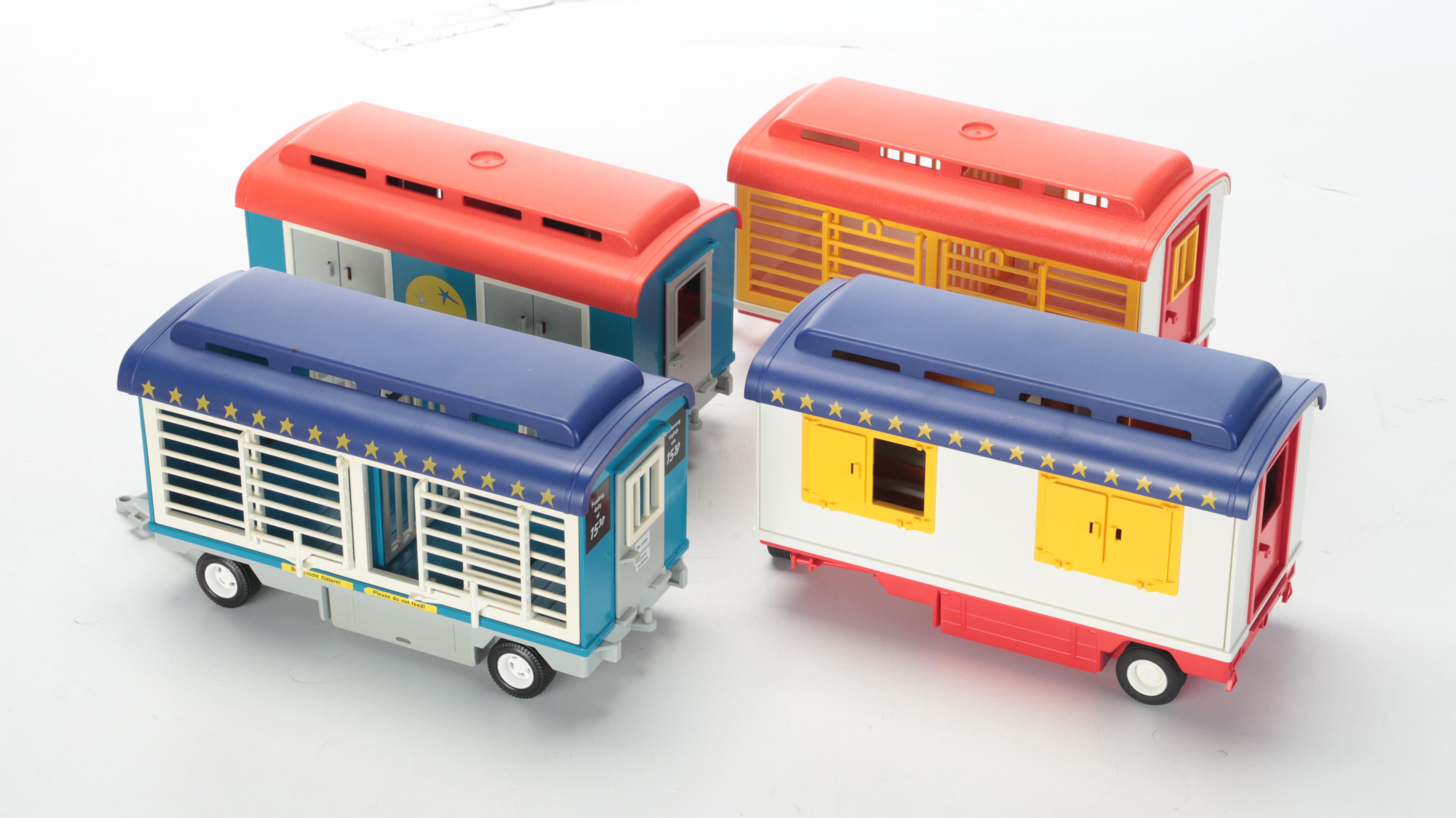Playmobil "Romani" Circus Cars, Props and Action Figures