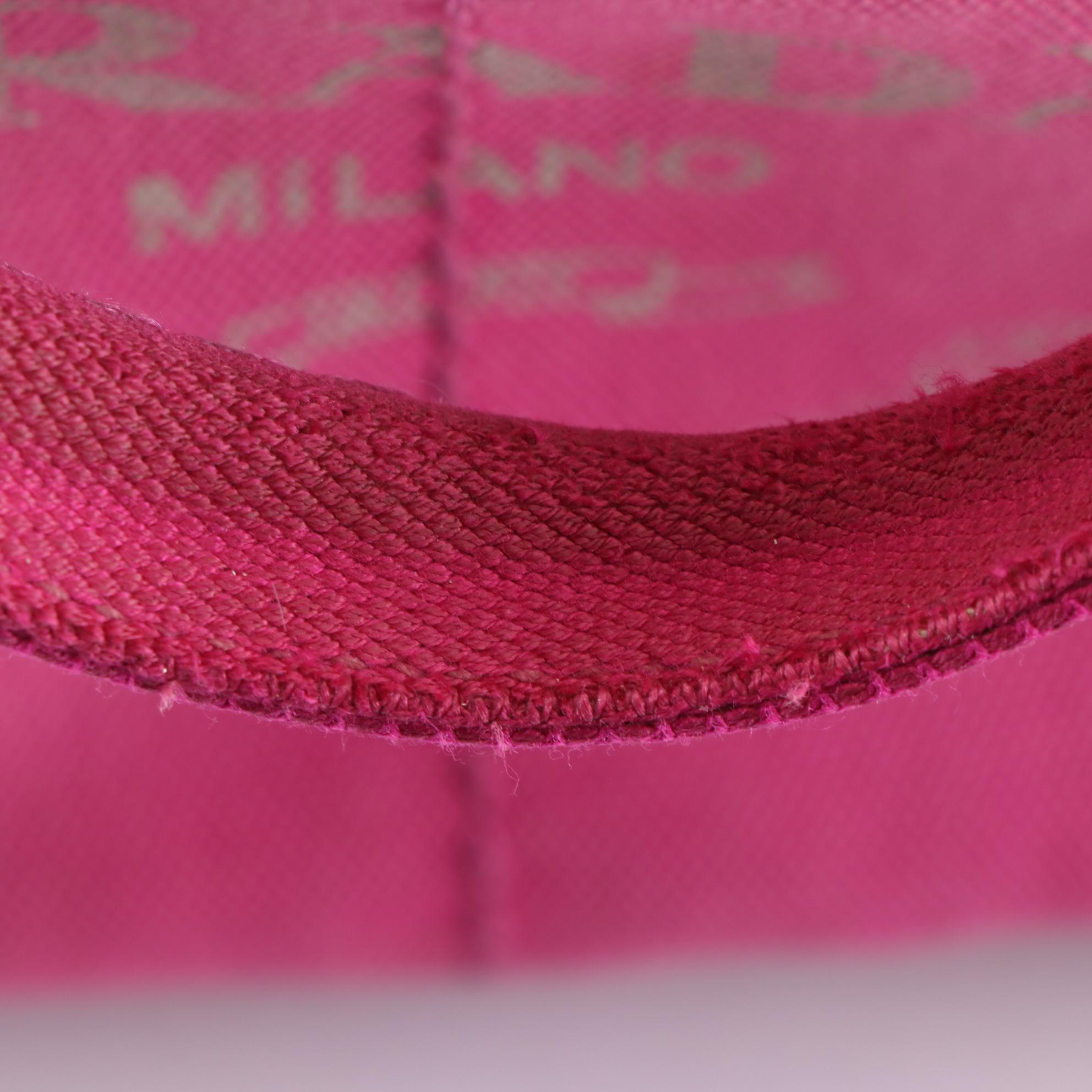 Prada Canapa Canvas Two-Way Bag