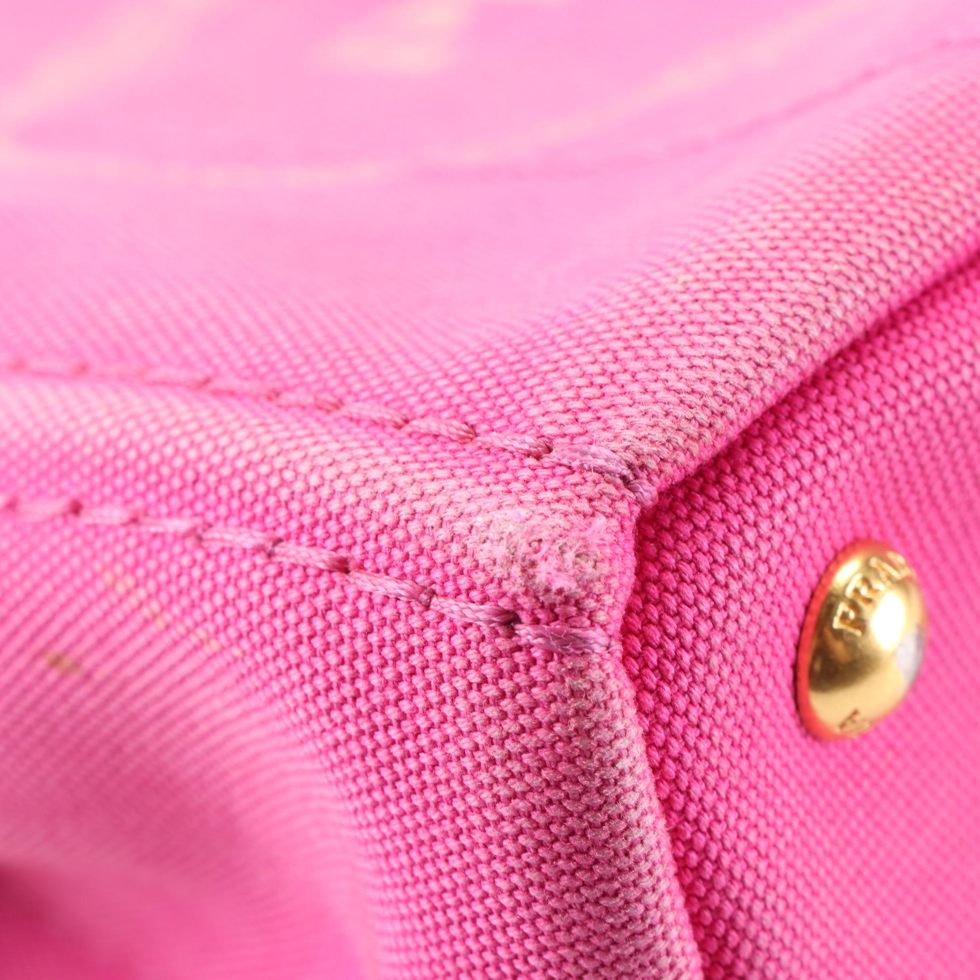 Prada Canapa Canvas Two-Way Bag