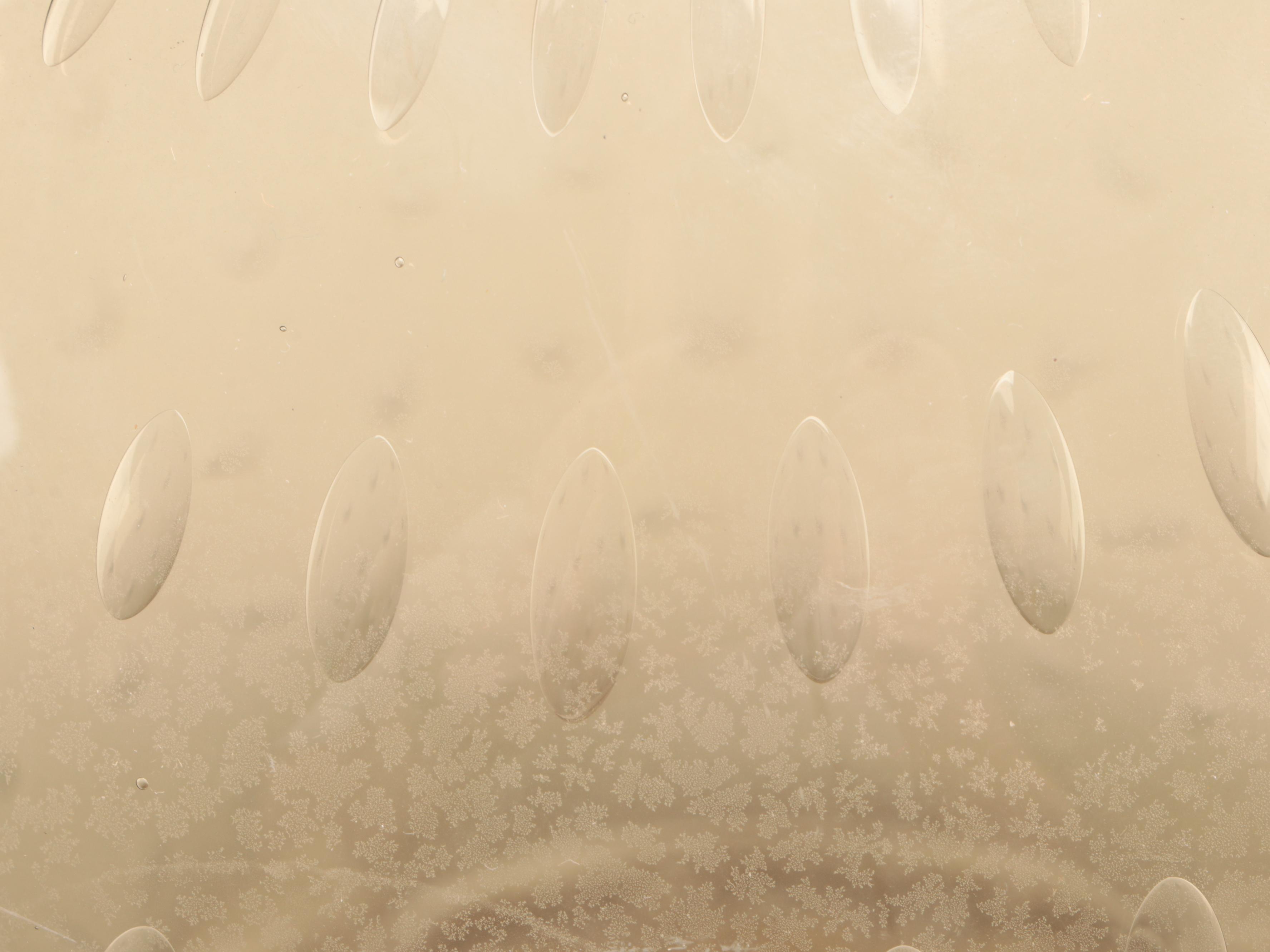 King Handmade Controlled Bubble Glass Decanter with Stopper