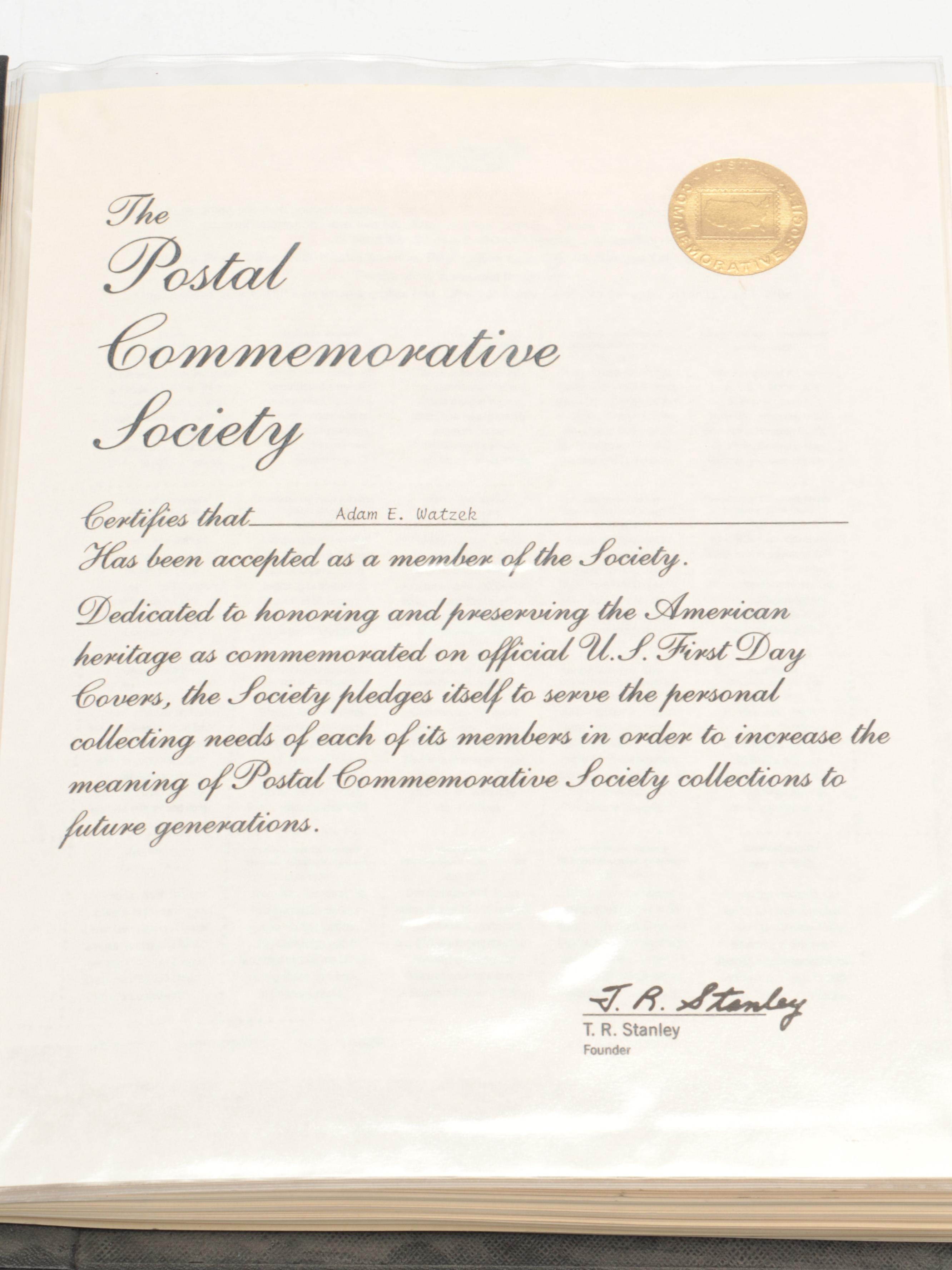 Princess Diana, Presidential, Baseball, and More Themed Postal Stamps with Books