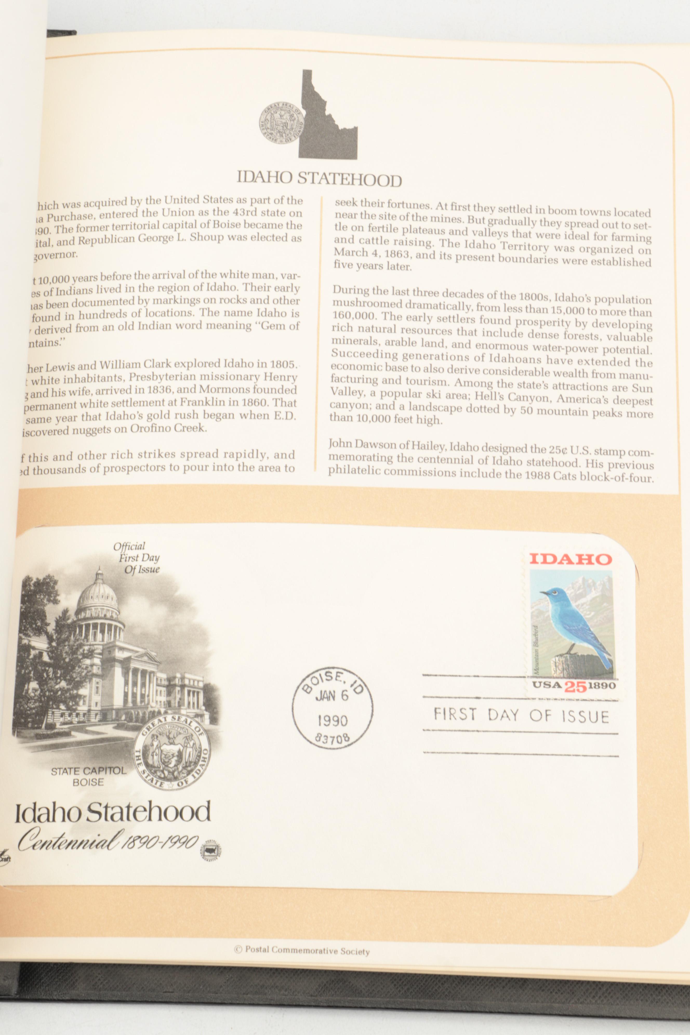 Princess Diana, Presidential, Baseball, and More Themed Postal Stamps with Books