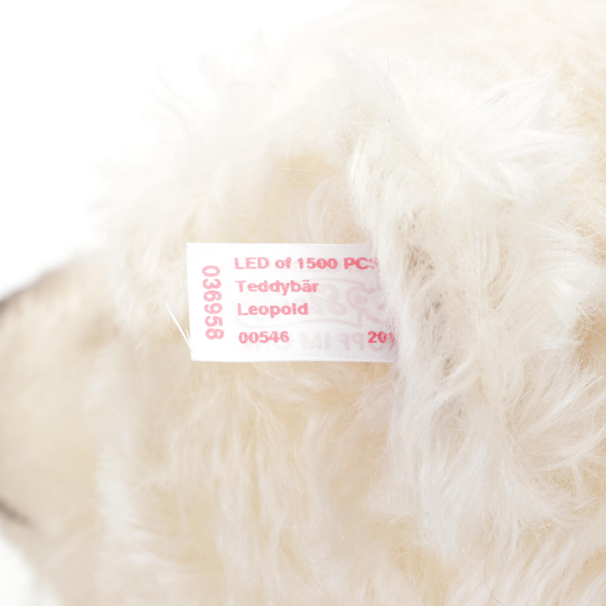 Steiff Limited Edition Growler Bears Featuring "Leopold", "Alexander", and More