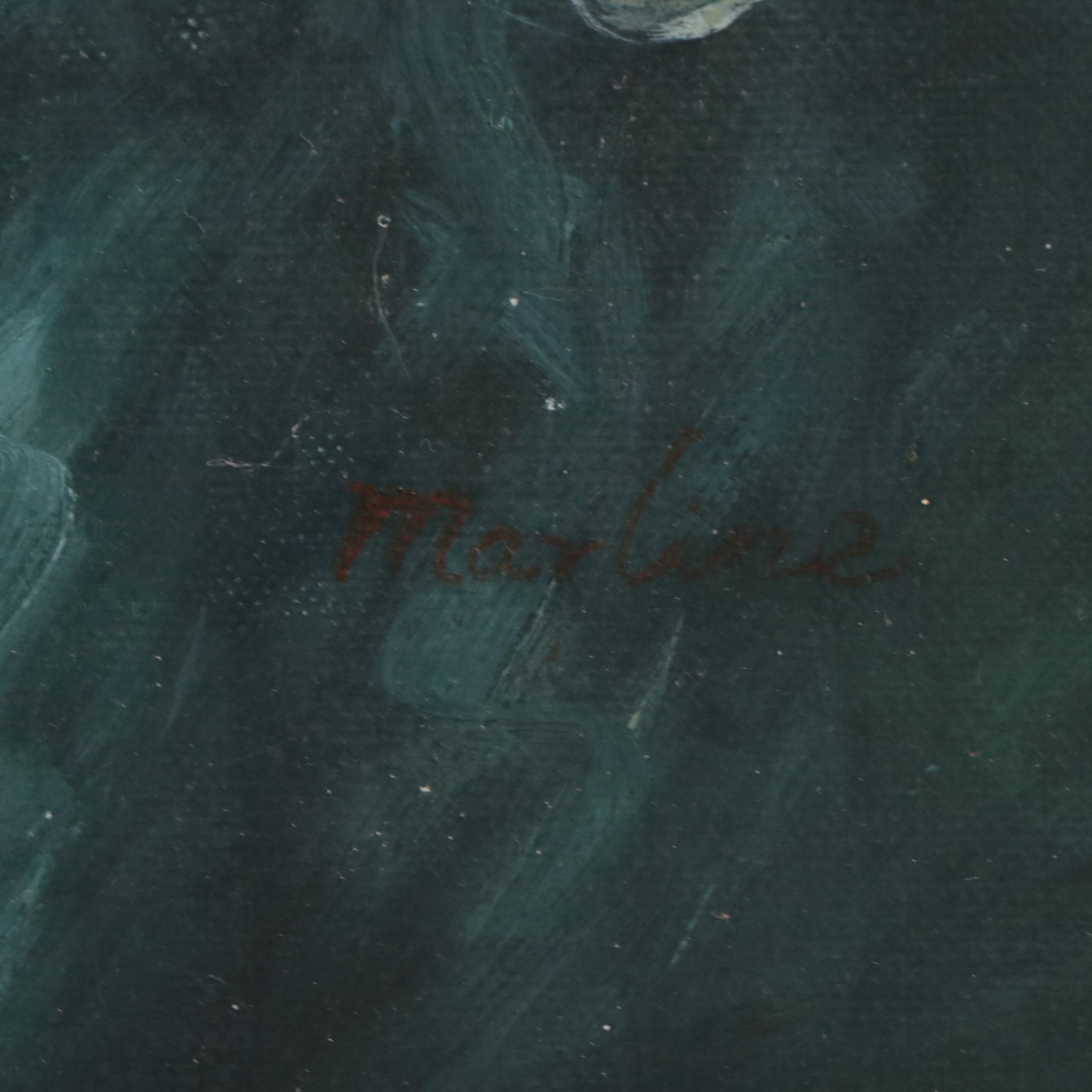 Portrait Oil Painting of a 17th Century Woman, 21st Century