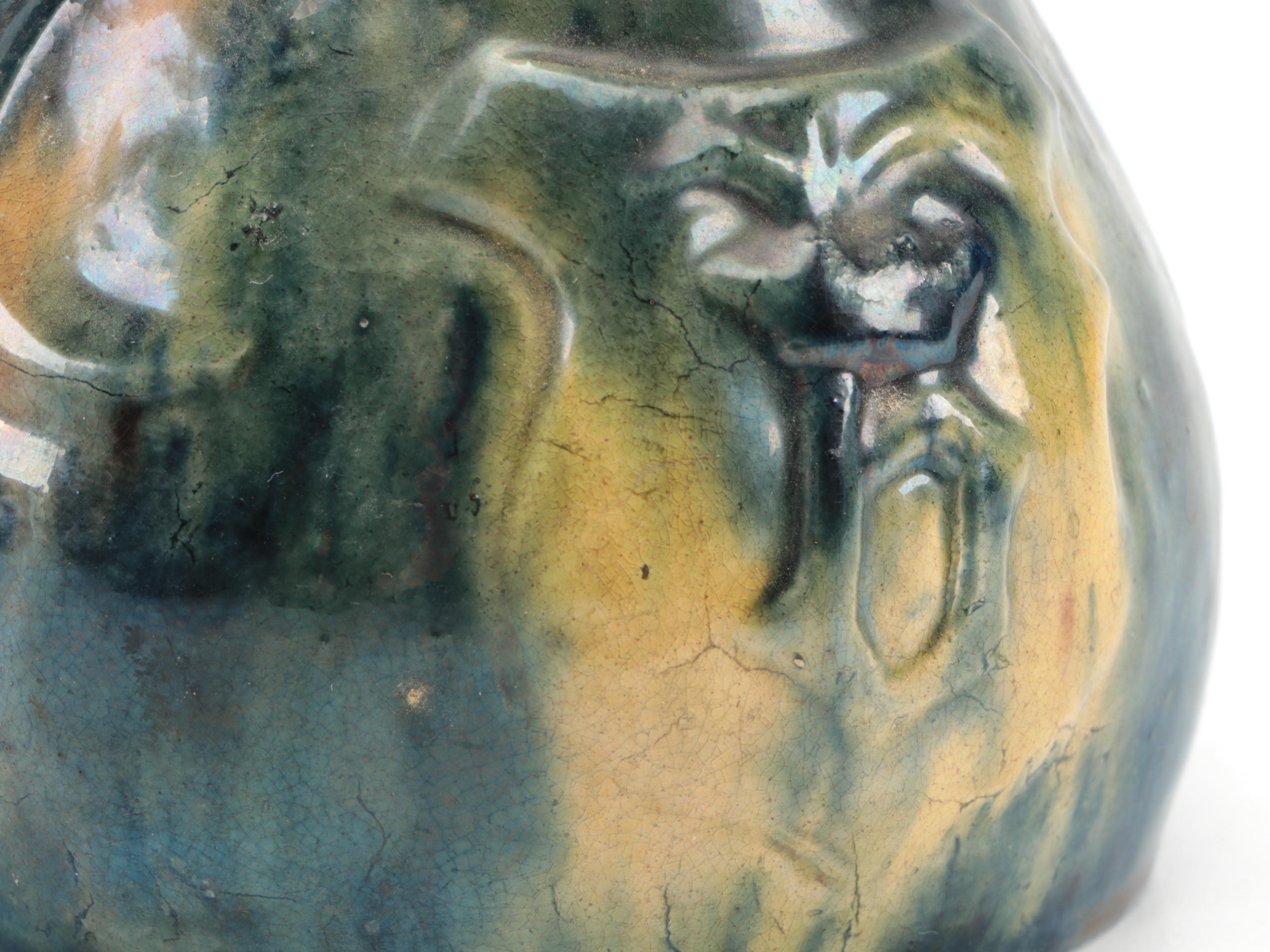 Flemish Vandevoorde Style Faïence Pitcher, Early 20th Century