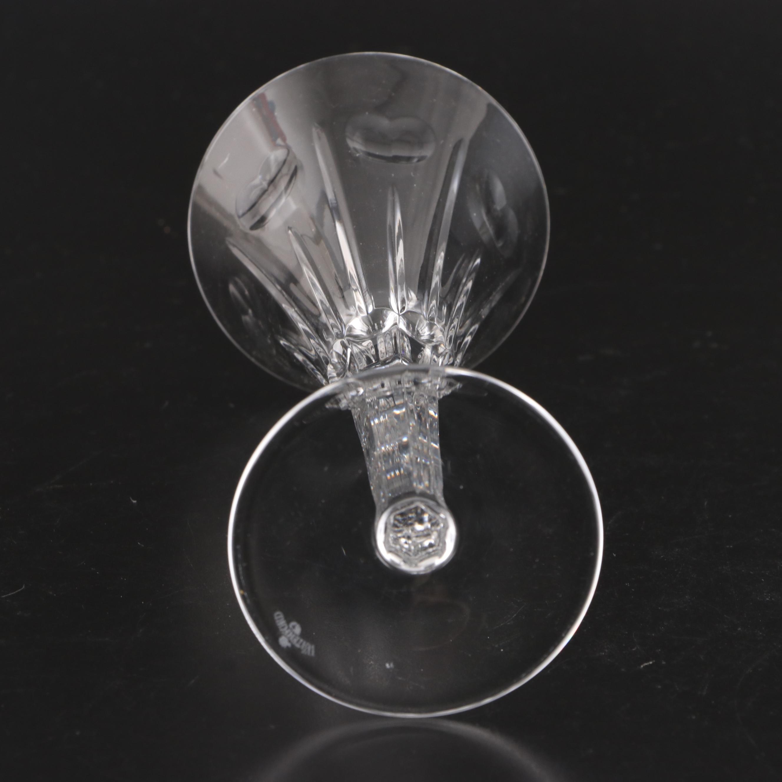 Waterford "Nocturne" Double Old Fashioned Glasses and Other Waterford Flutes