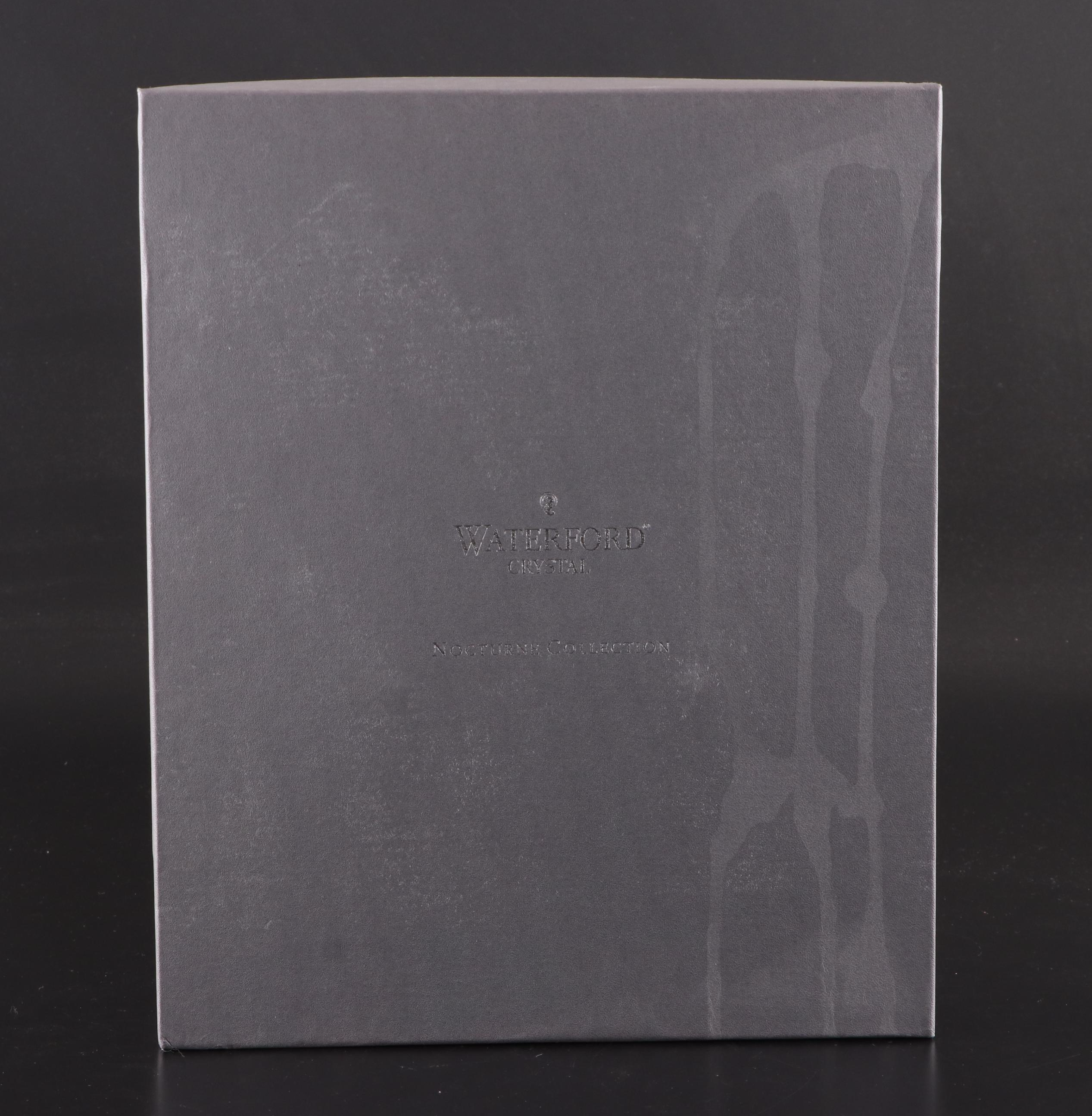 Waterford "Nocturne" Double Old Fashioned Glasses and Other Waterford Flutes