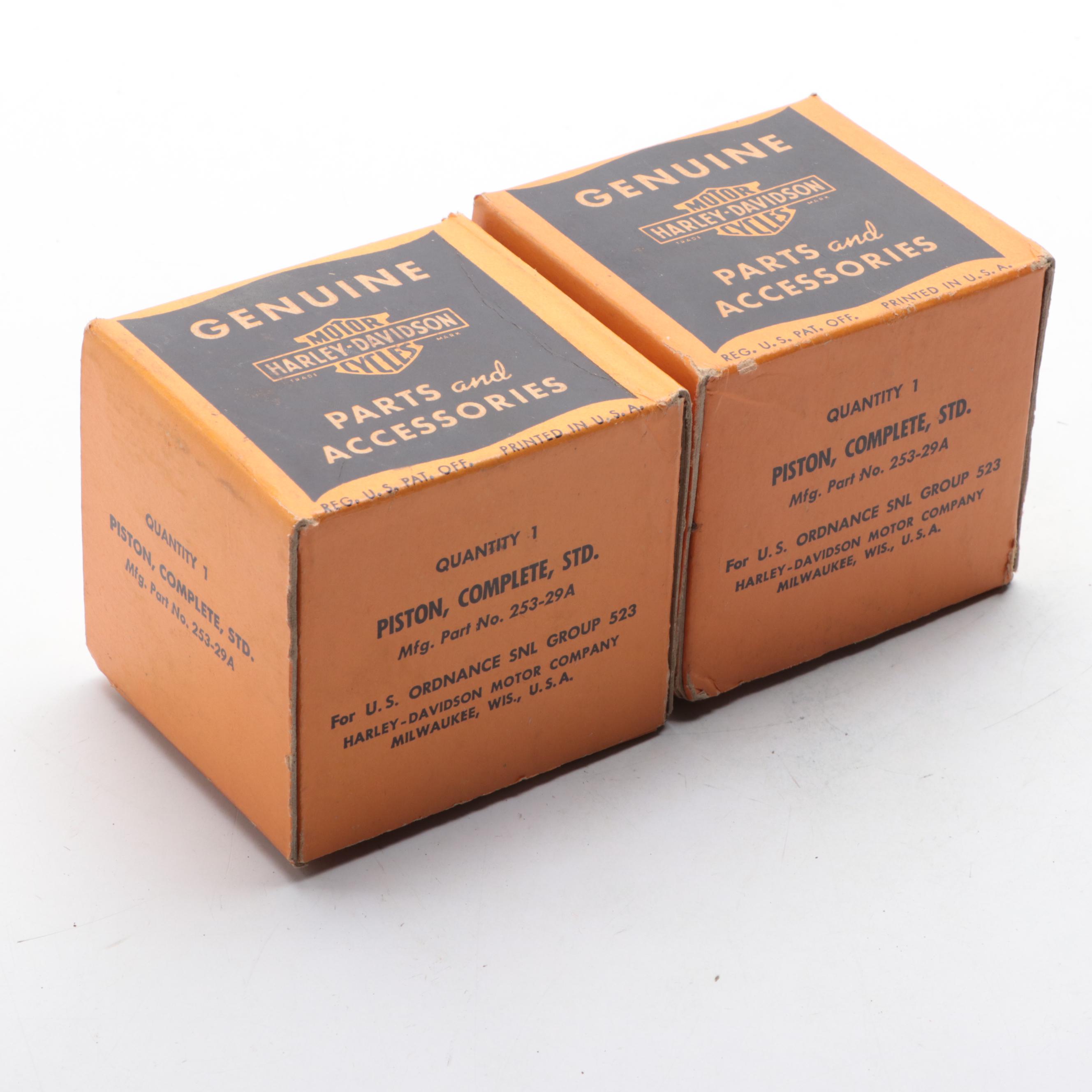 Pair of Harley-Davidson Standard Pistons