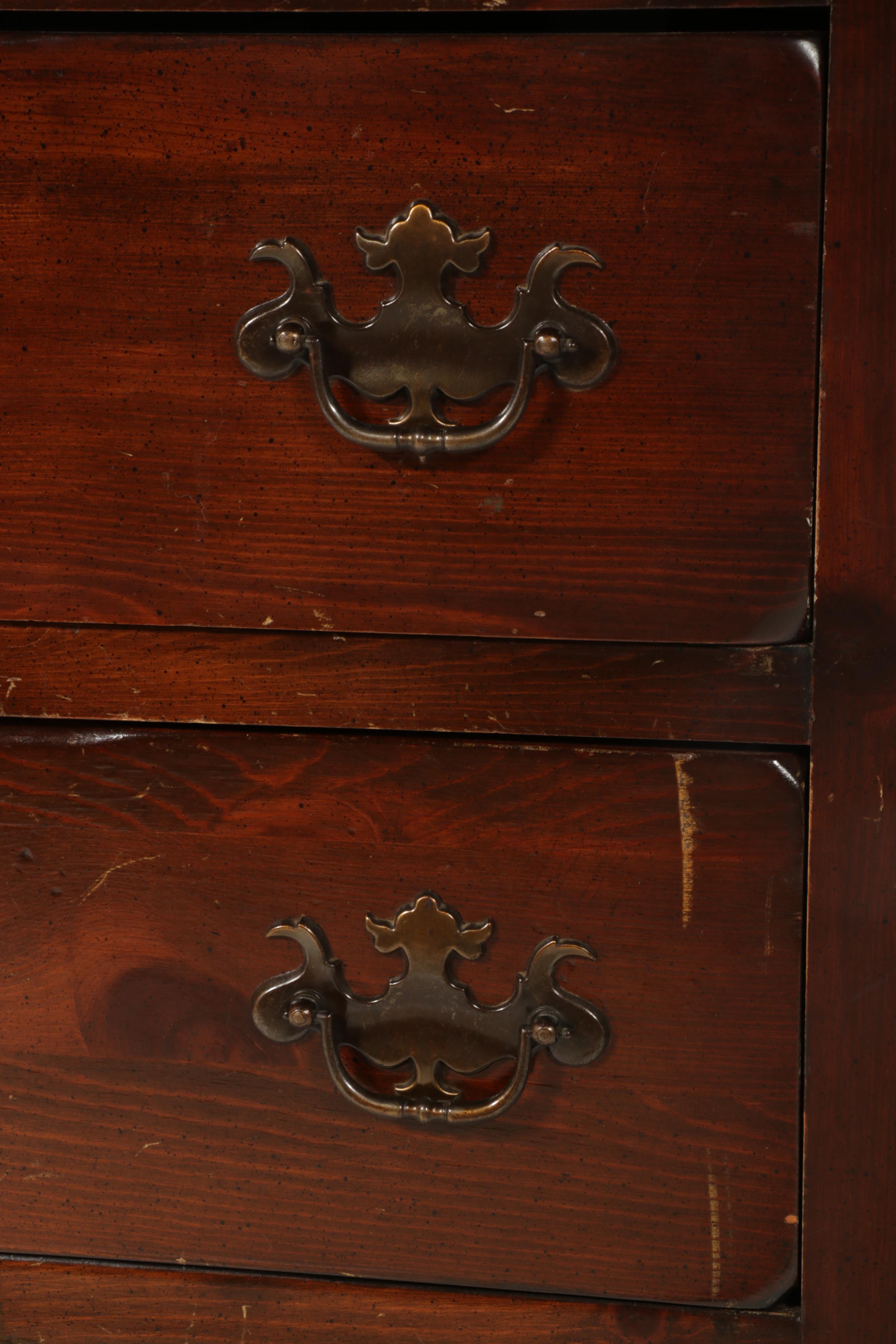 Sears "Open Hearth" Colonial Style Pine Five-Drawer Chest, Late 20th Century