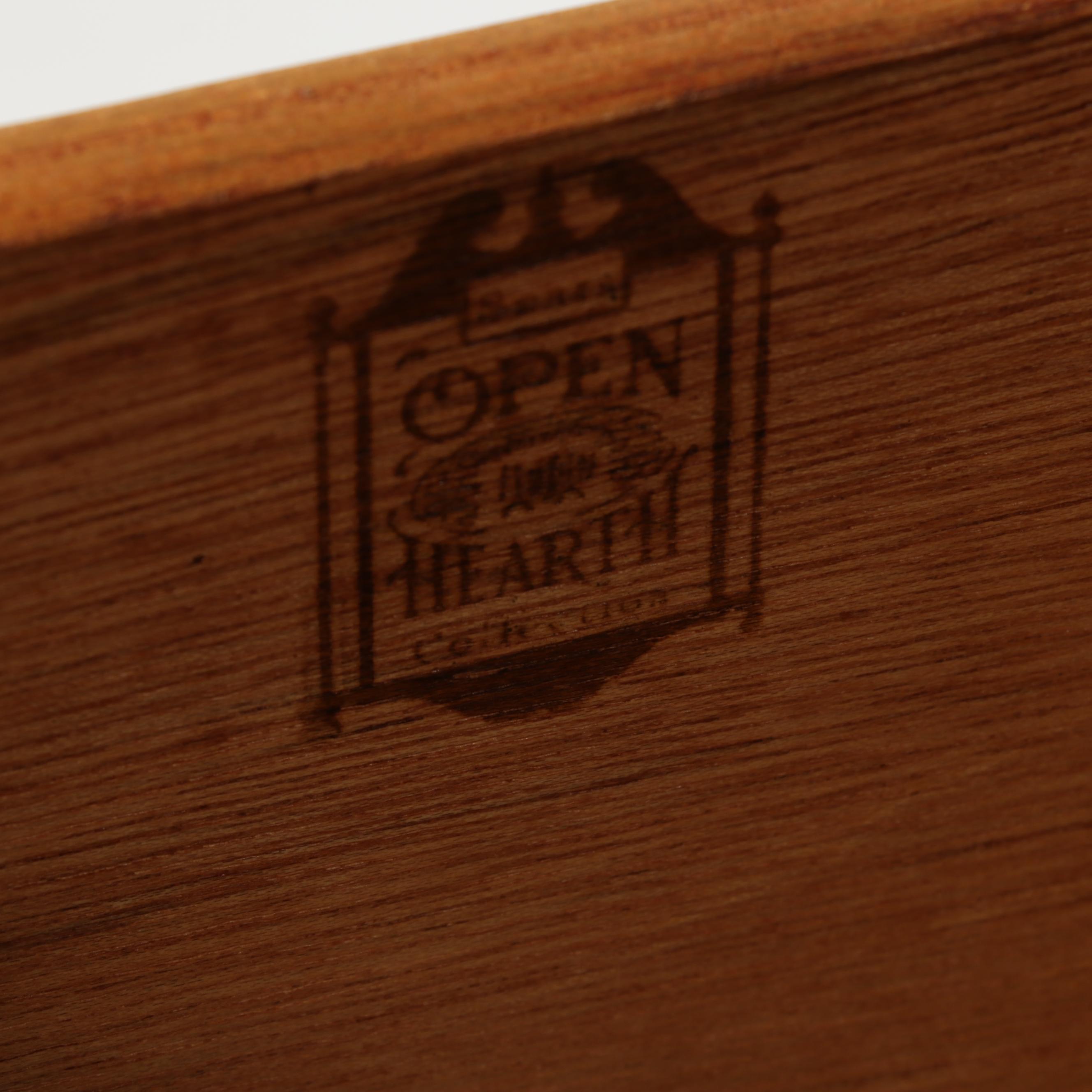 Sears "Open Hearth" Colonial Style Pine Five-Drawer Chest, Late 20th Century