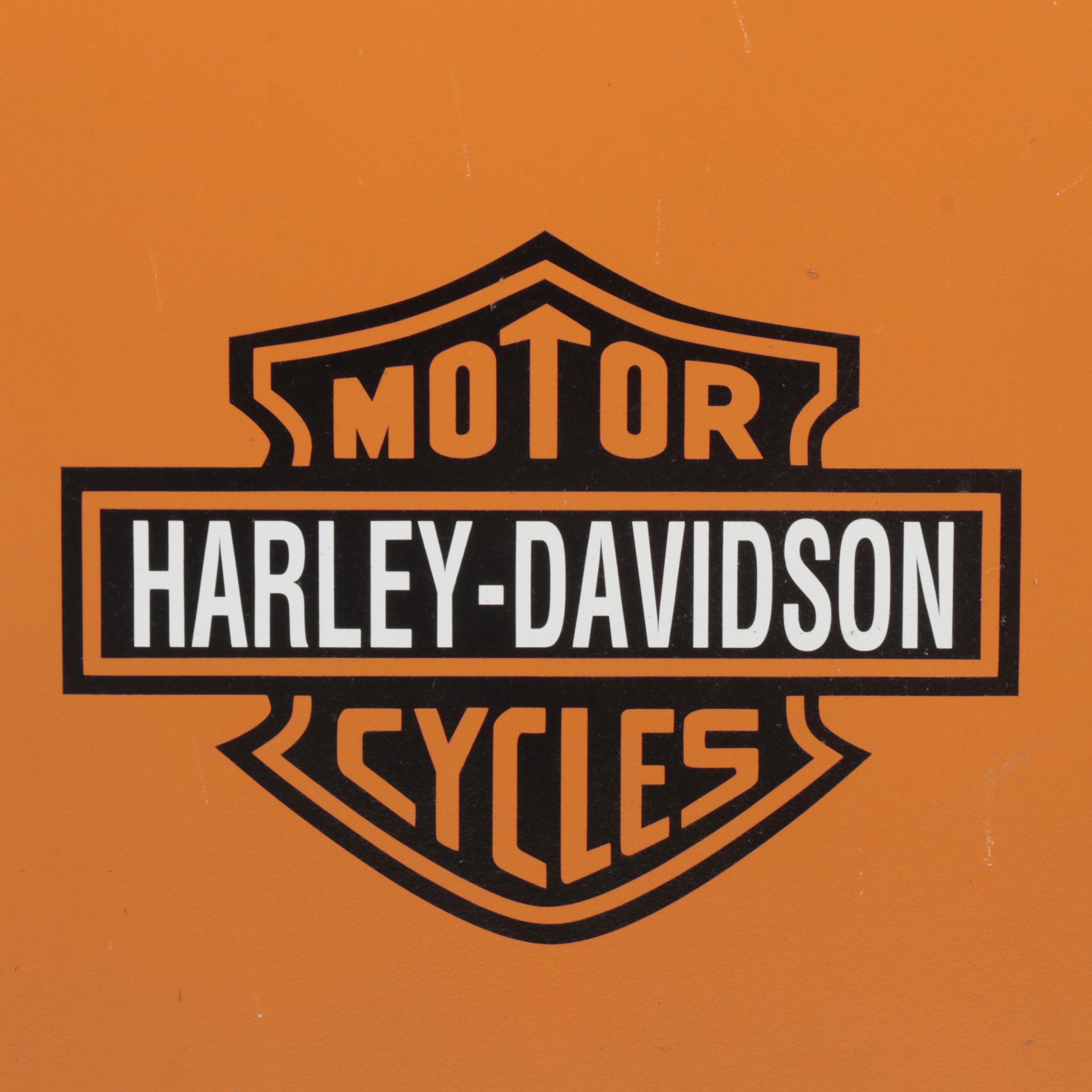 Bulk Oil 60 Gal Lubester with Harley-Davidson Orange and Decal