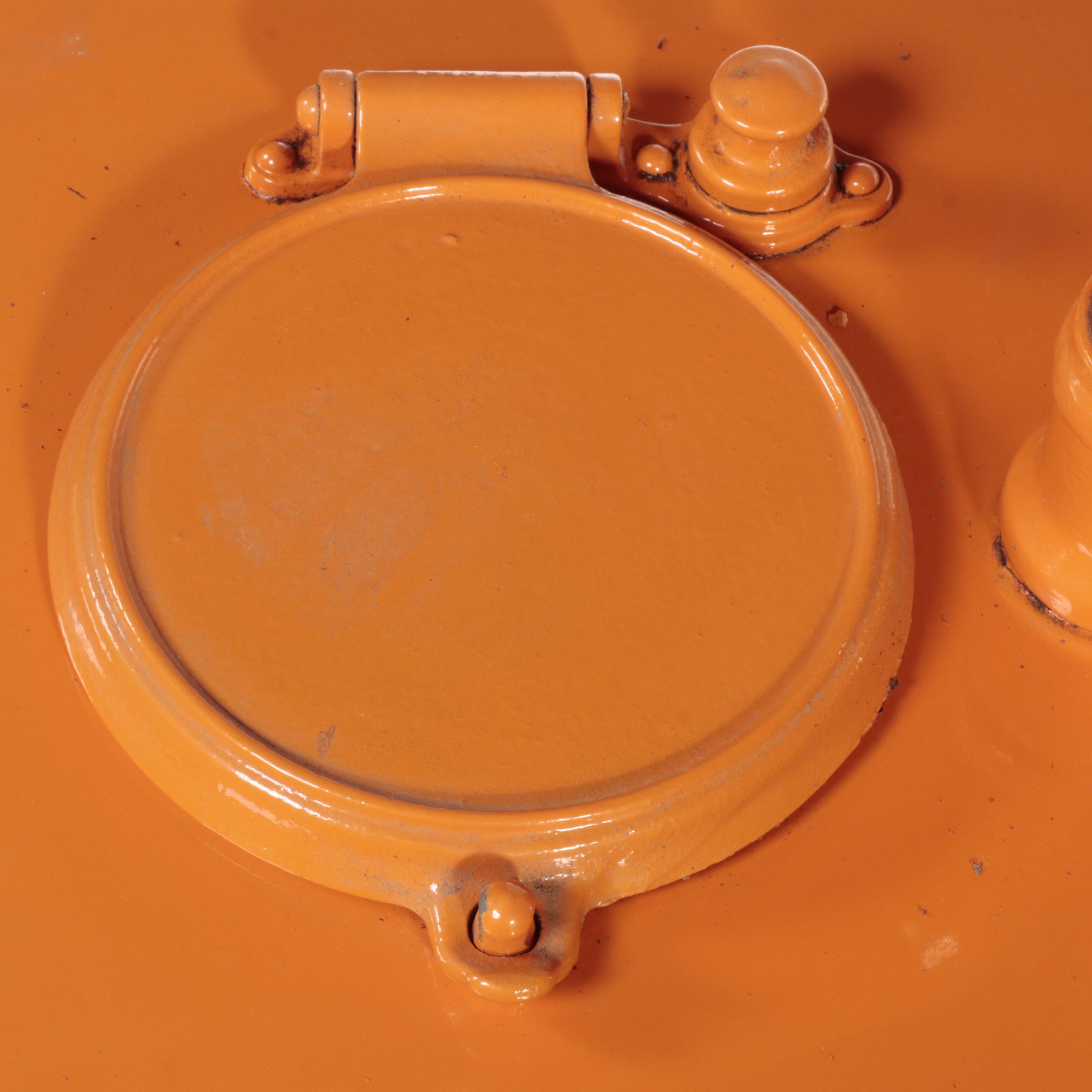 Bulk Oil 60 Gal Lubester with Harley-Davidson Orange and Decal