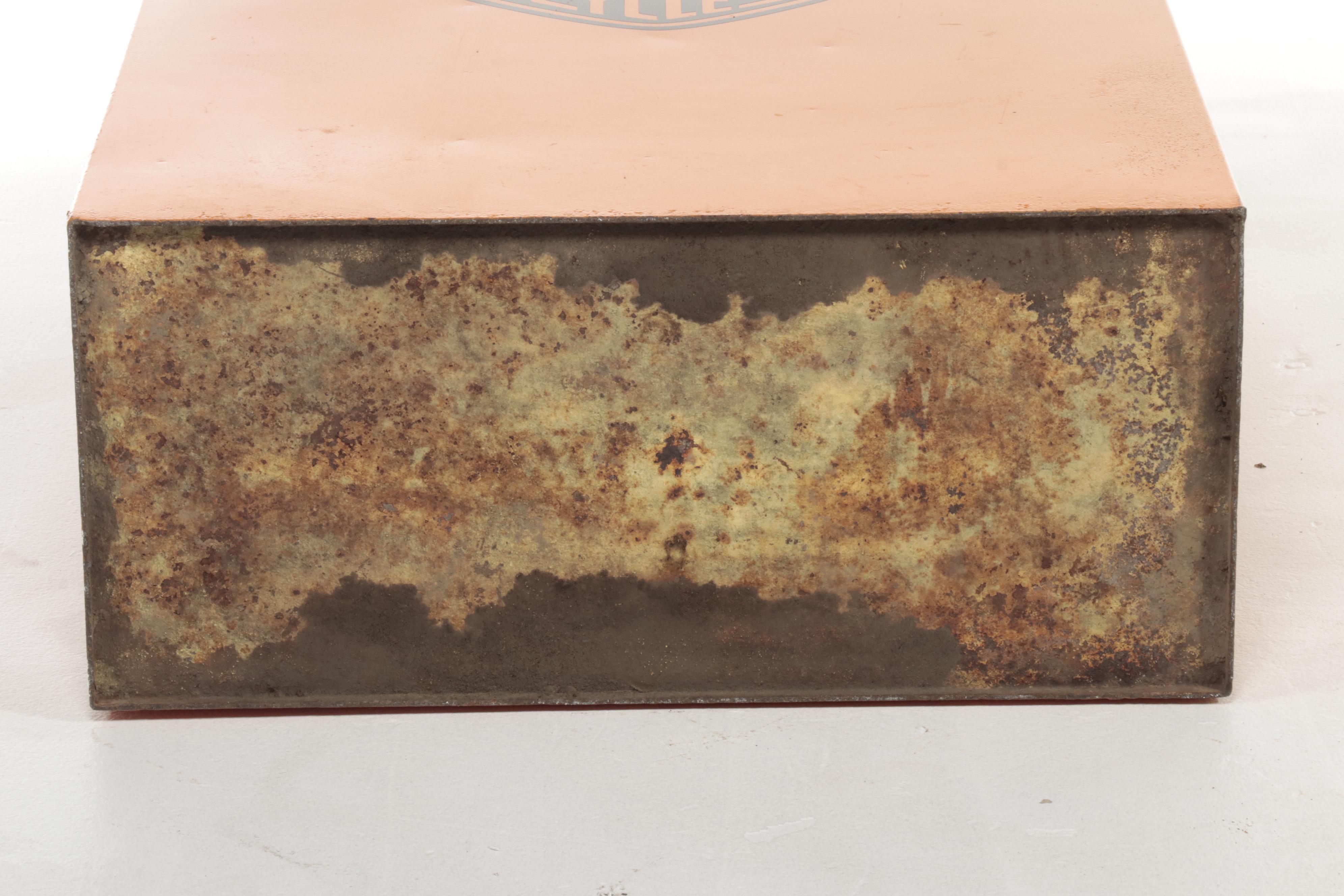 Bulk Oil 60 Gal Lubester with Harley-Davidson Orange and Decal