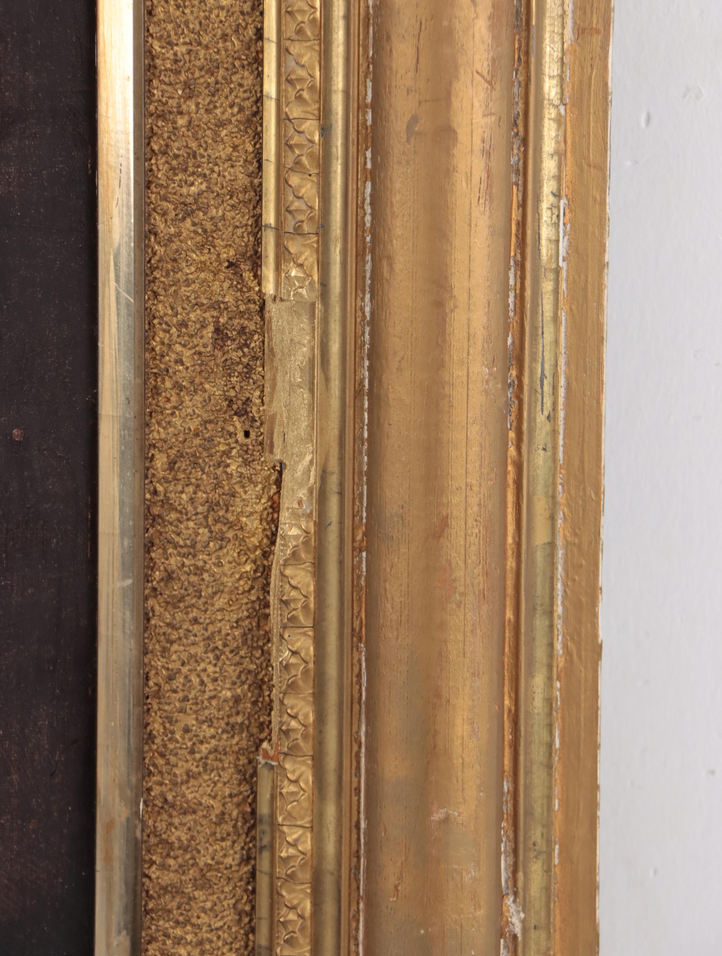 Royal Naval Oil Portrait of Man Wearing General Service Medal