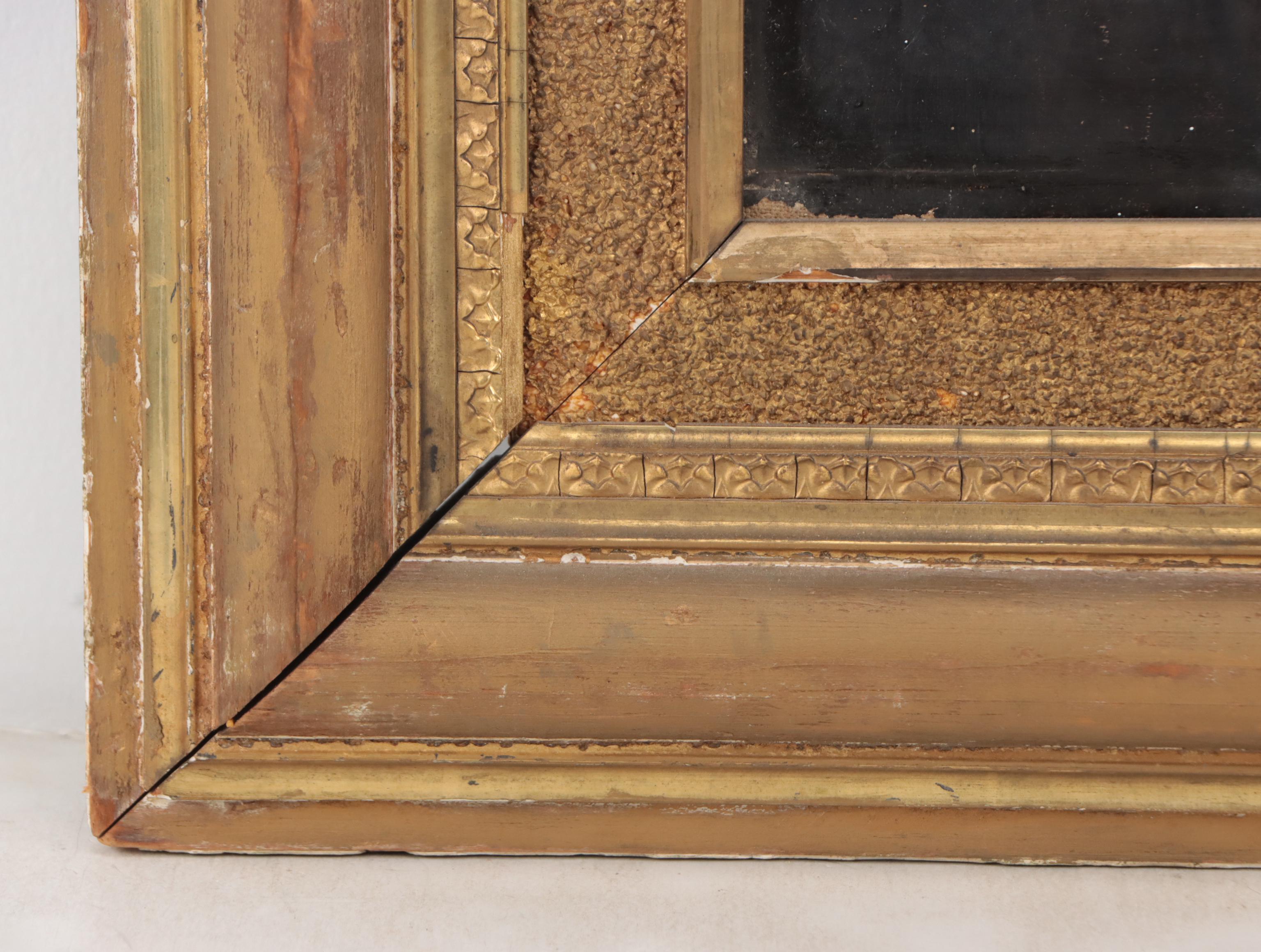 Royal Naval Oil Portrait of Man Wearing General Service Medal