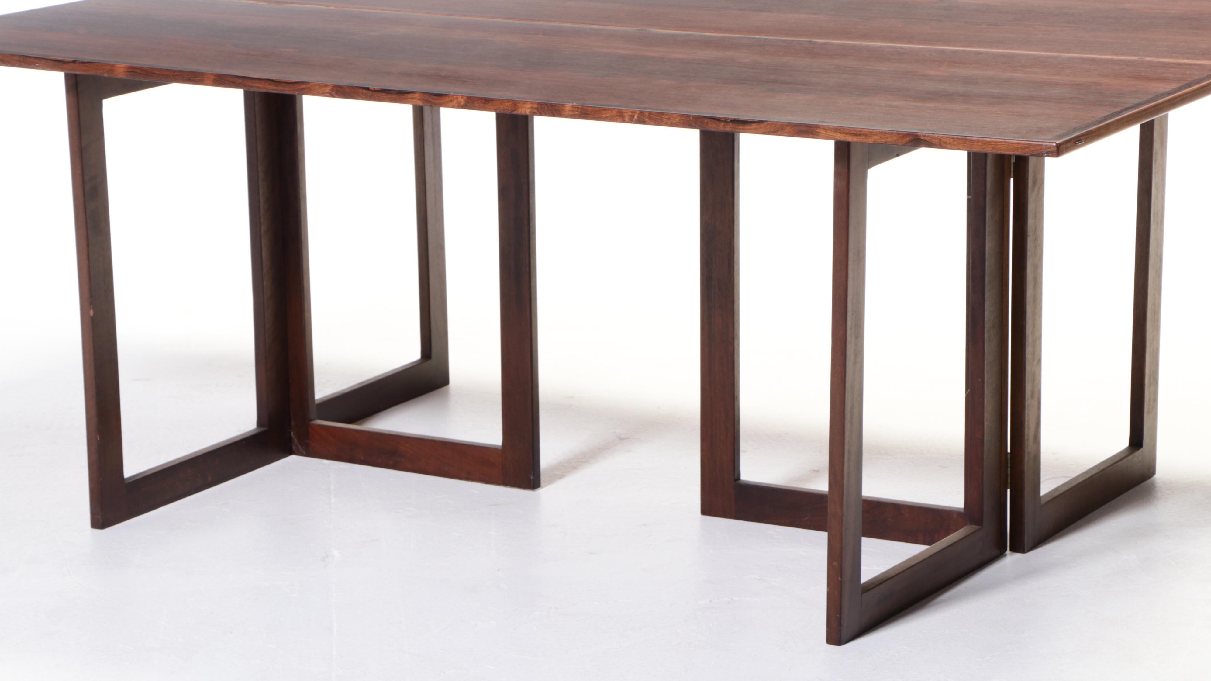 Skovmand & Andersen for MM Moreddi Rosewood and Teak Dining Table