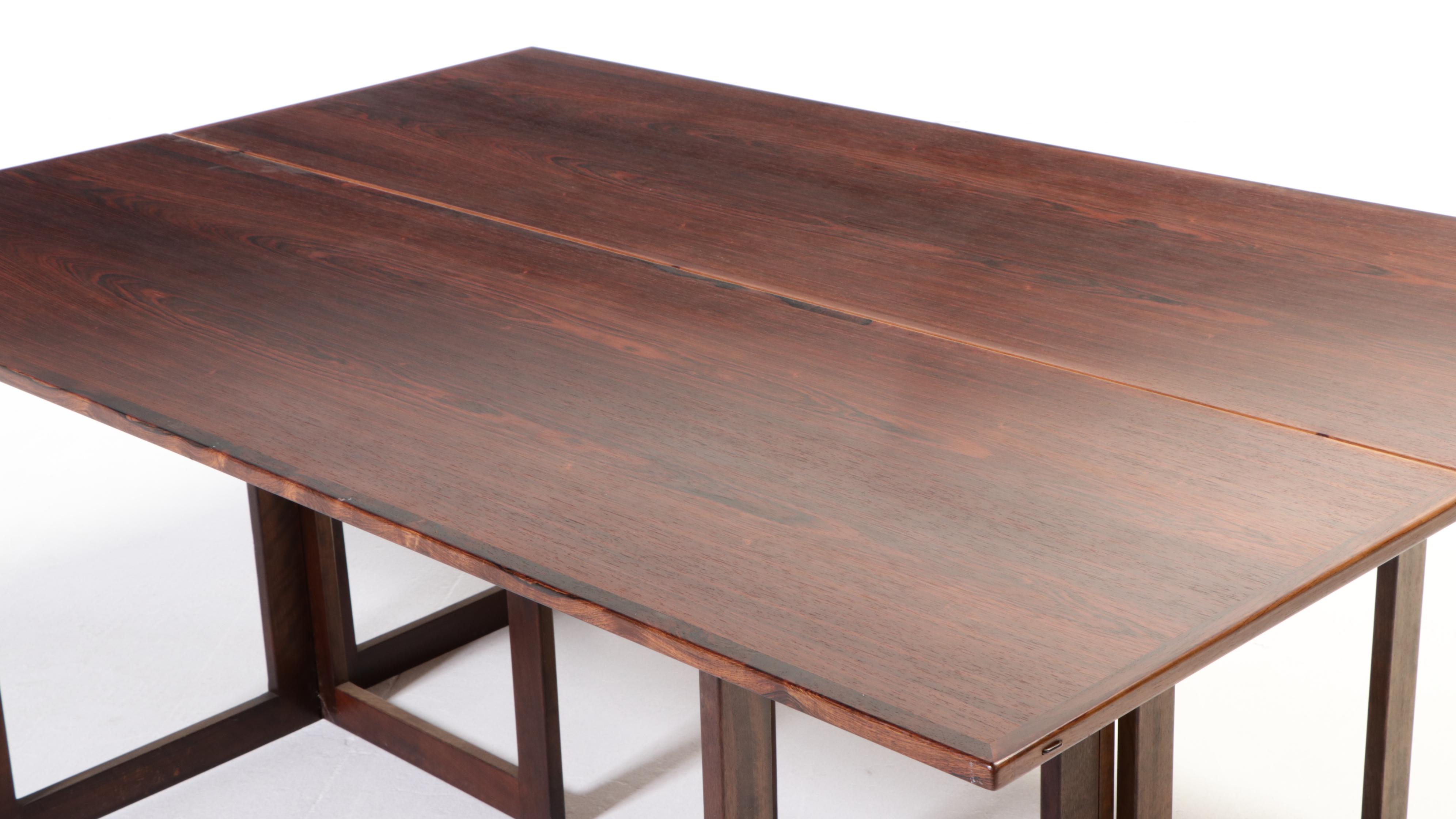 Skovmand & Andersen for MM Moreddi Rosewood and Teak Dining Table
