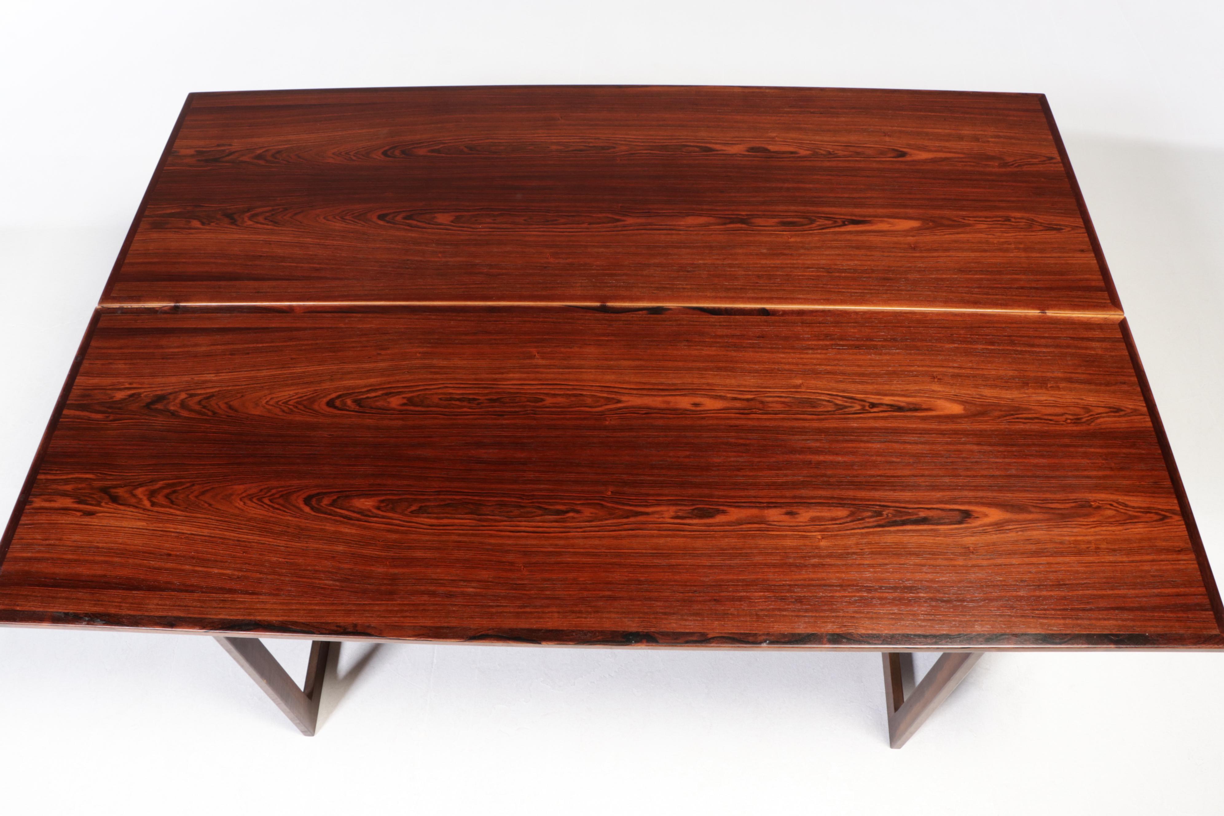 Skovmand & Andersen for MM Moreddi Rosewood and Teak Dining Table