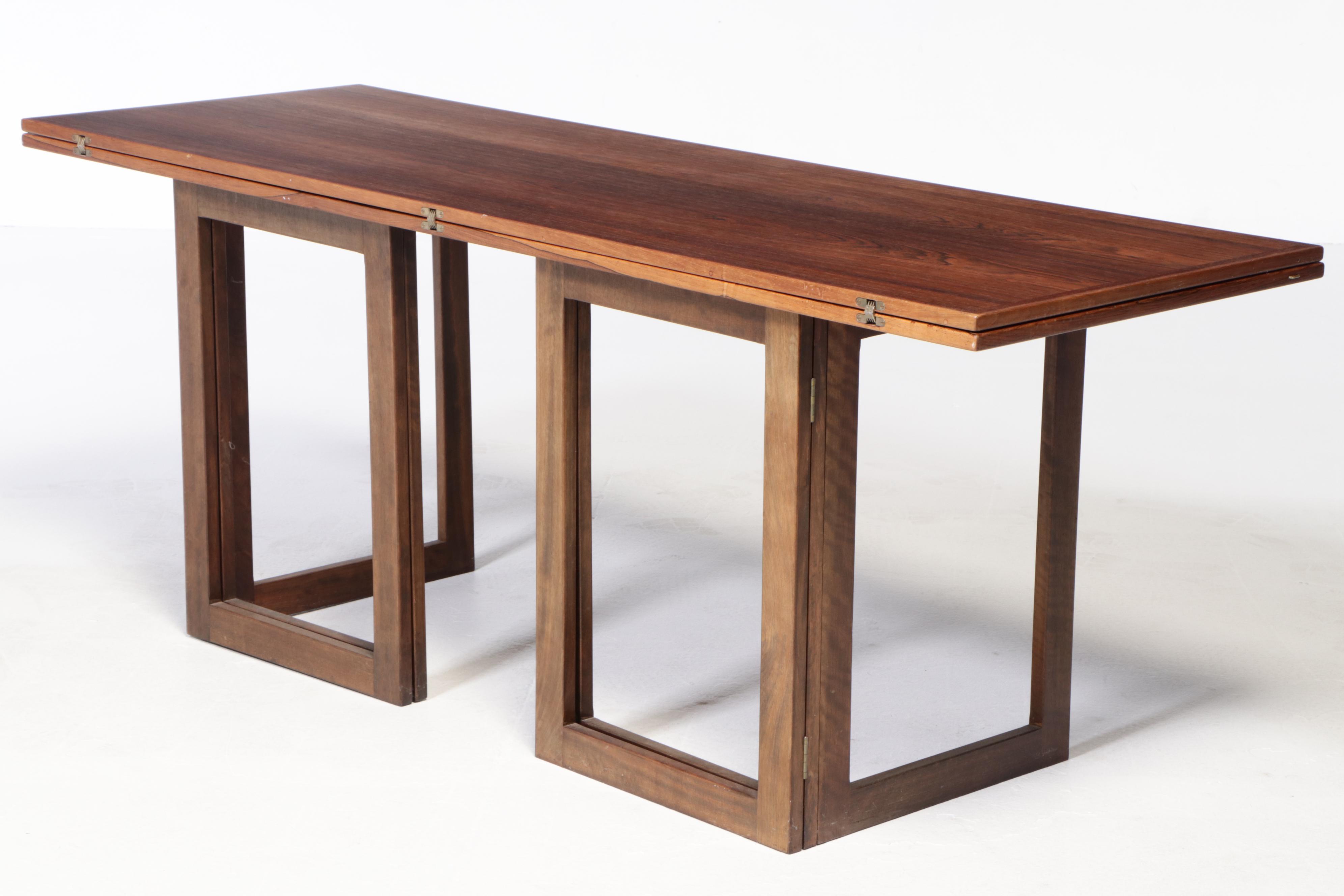 Skovmand & Andersen for MM Moreddi Rosewood and Teak Dining Table