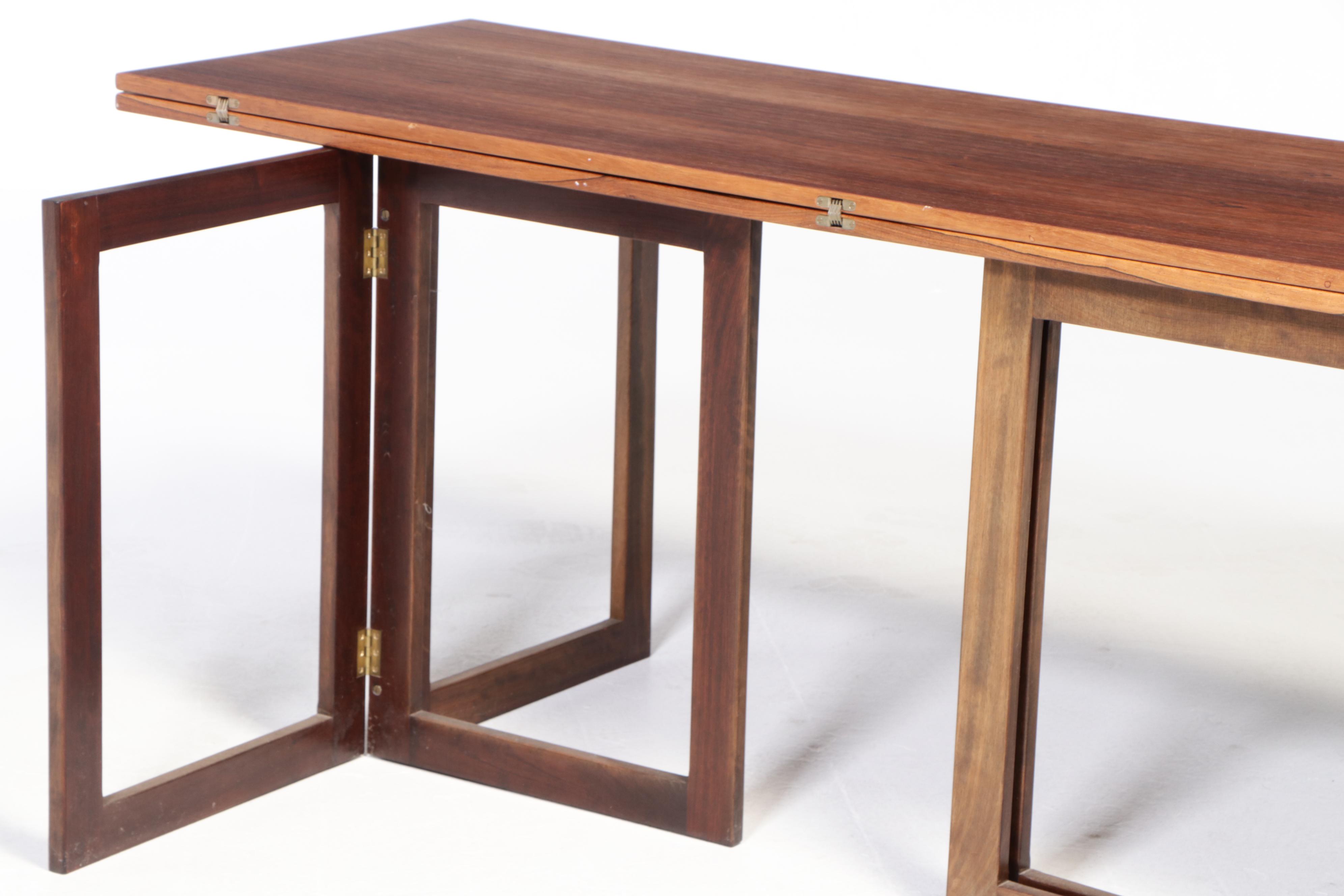 Skovmand & Andersen for MM Moreddi Rosewood and Teak Dining Table