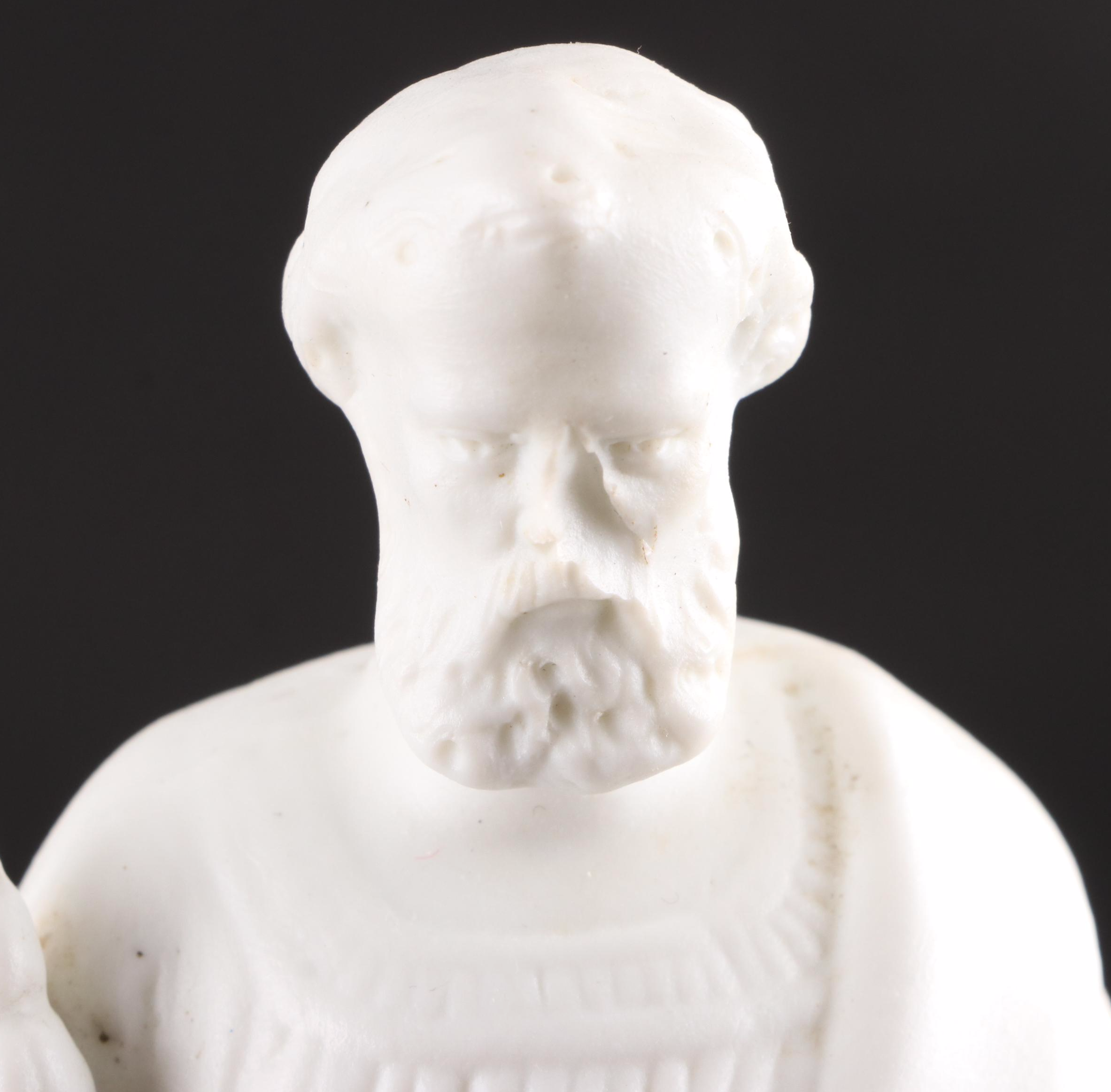 St. Joseph Bisque Statue with Resin Pieta