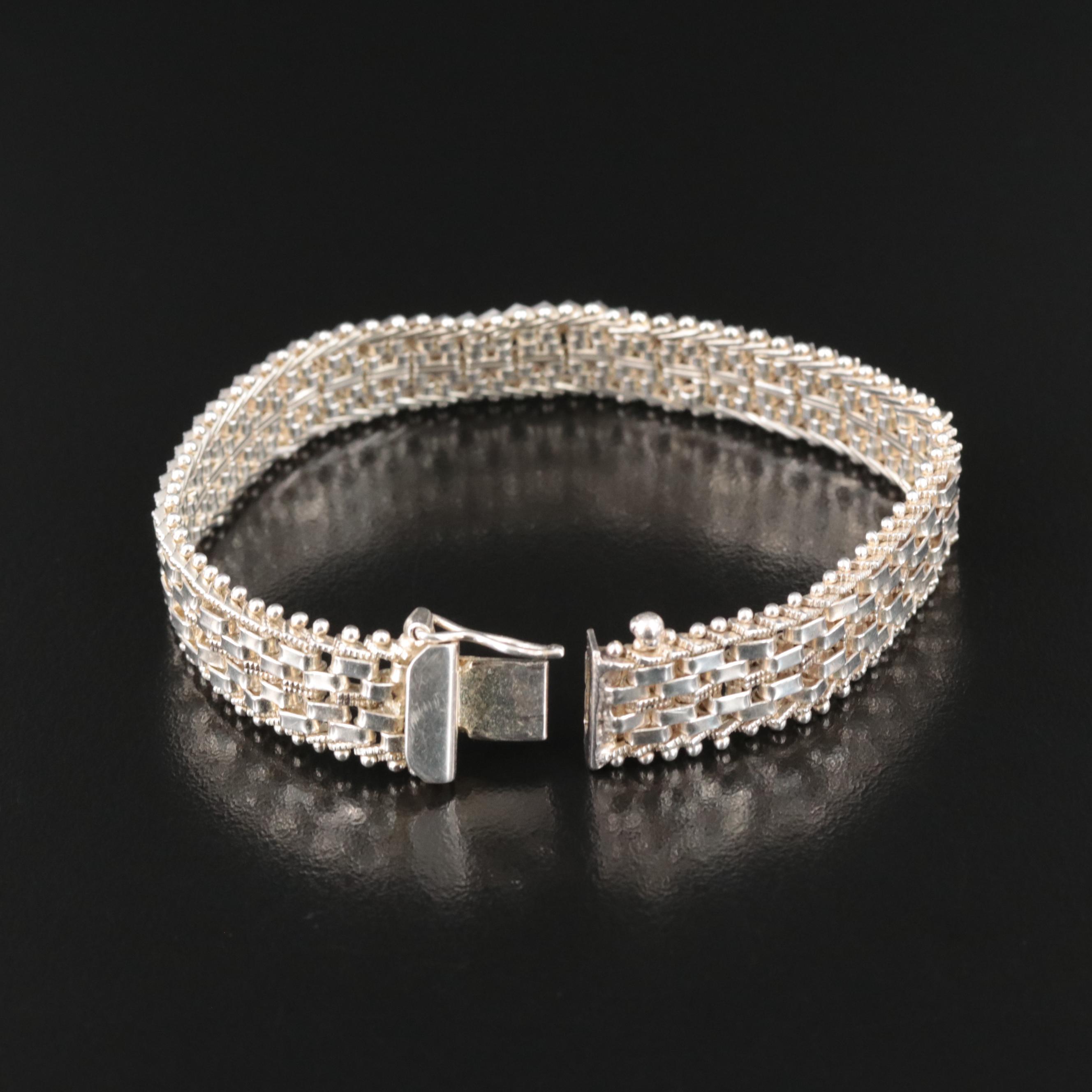 Sterling Riccio Chain Bracelet