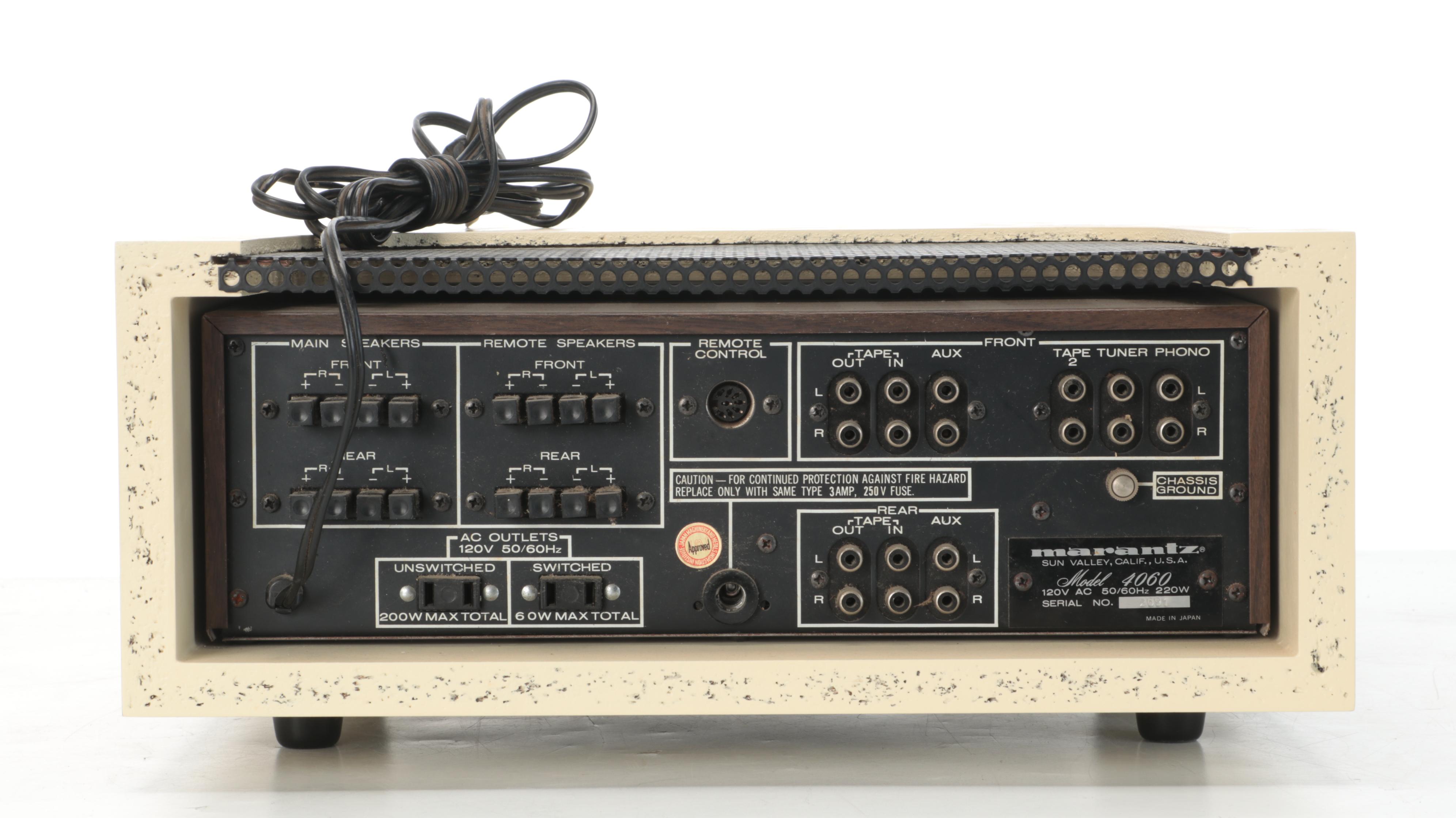 Marantz 4060 Console Quadradial 4 Amplifier