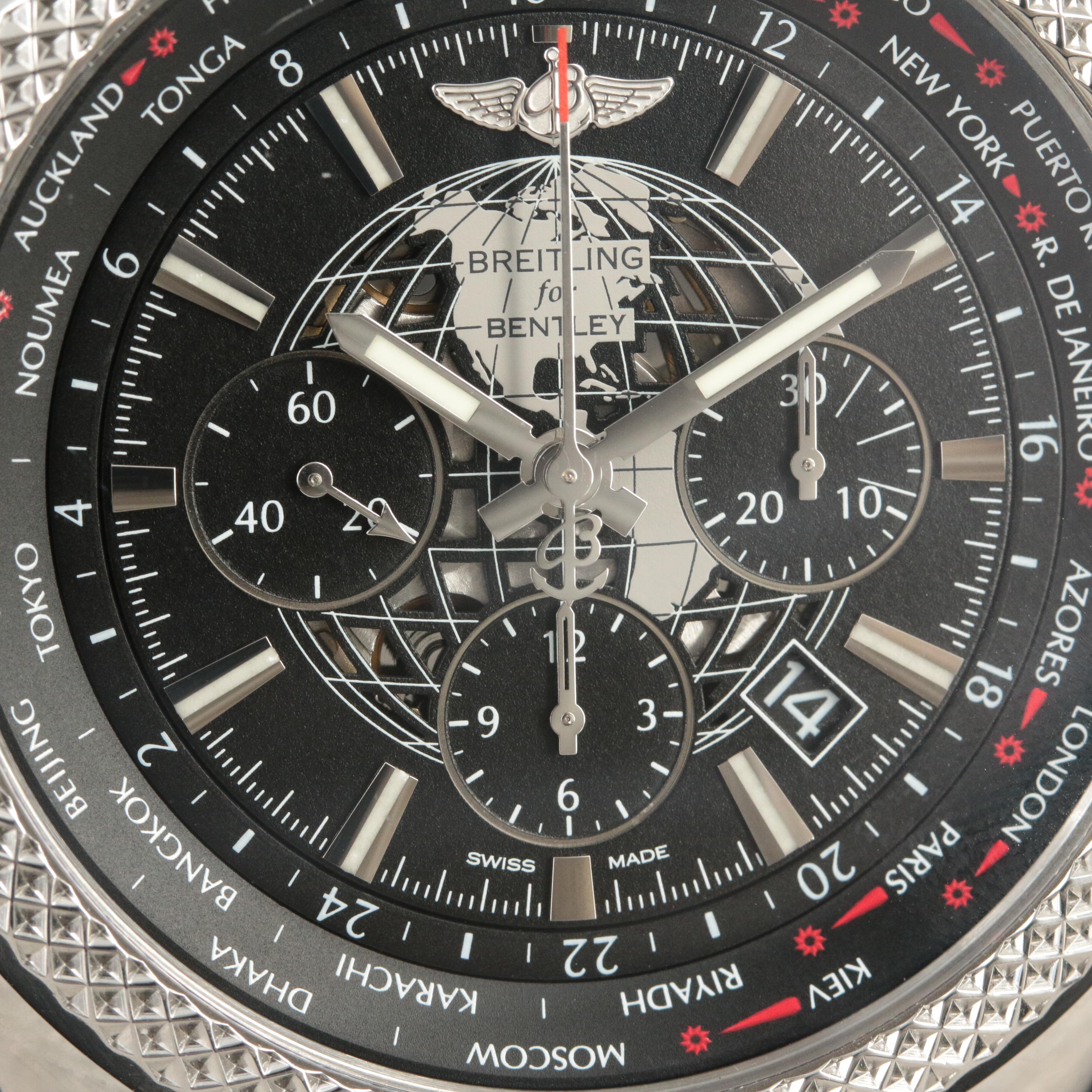 Breitling Bentley B05 Unitime GMT 49MM Steel Automatic Watch