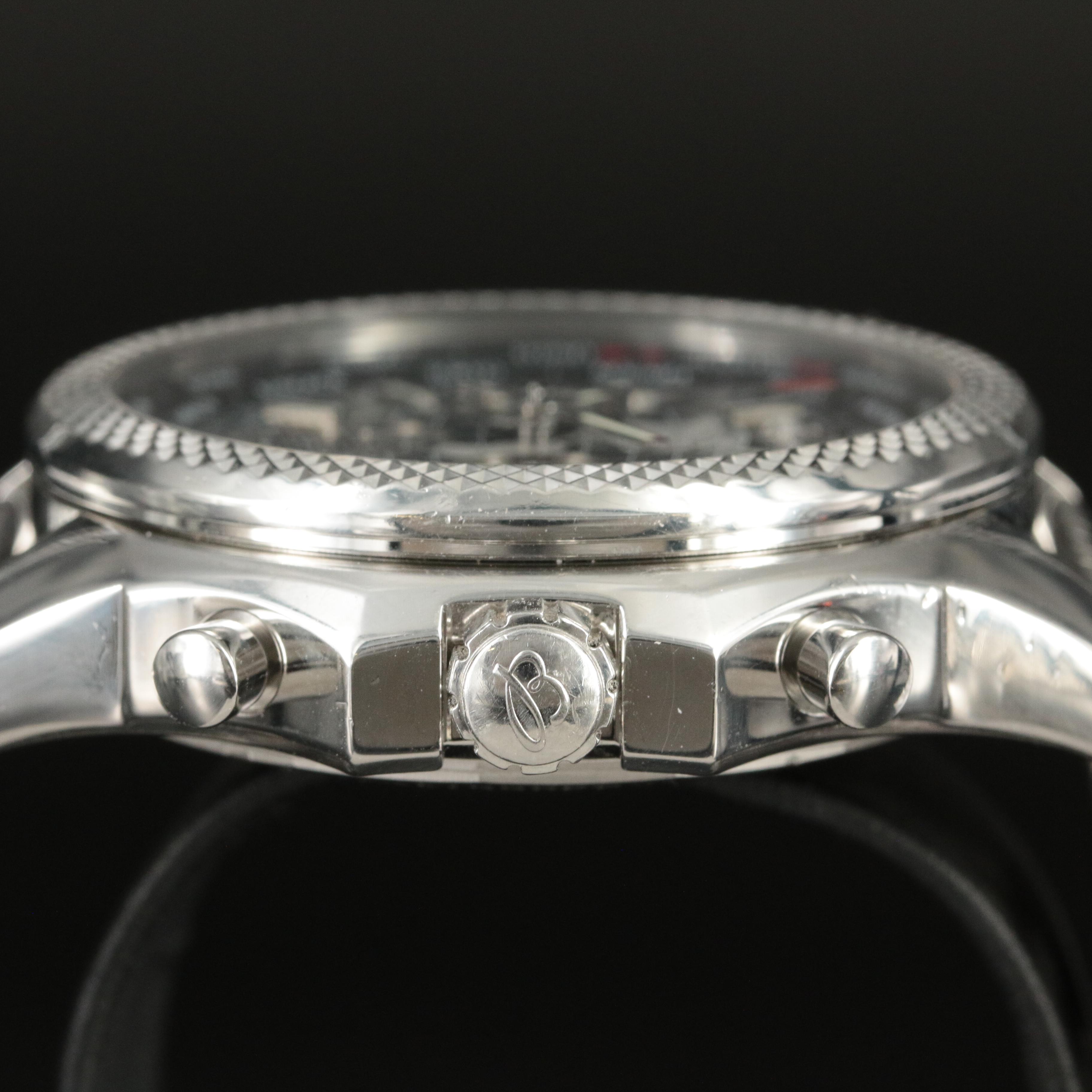 Breitling Bentley B05 Unitime GMT 49MM Steel Automatic Watch