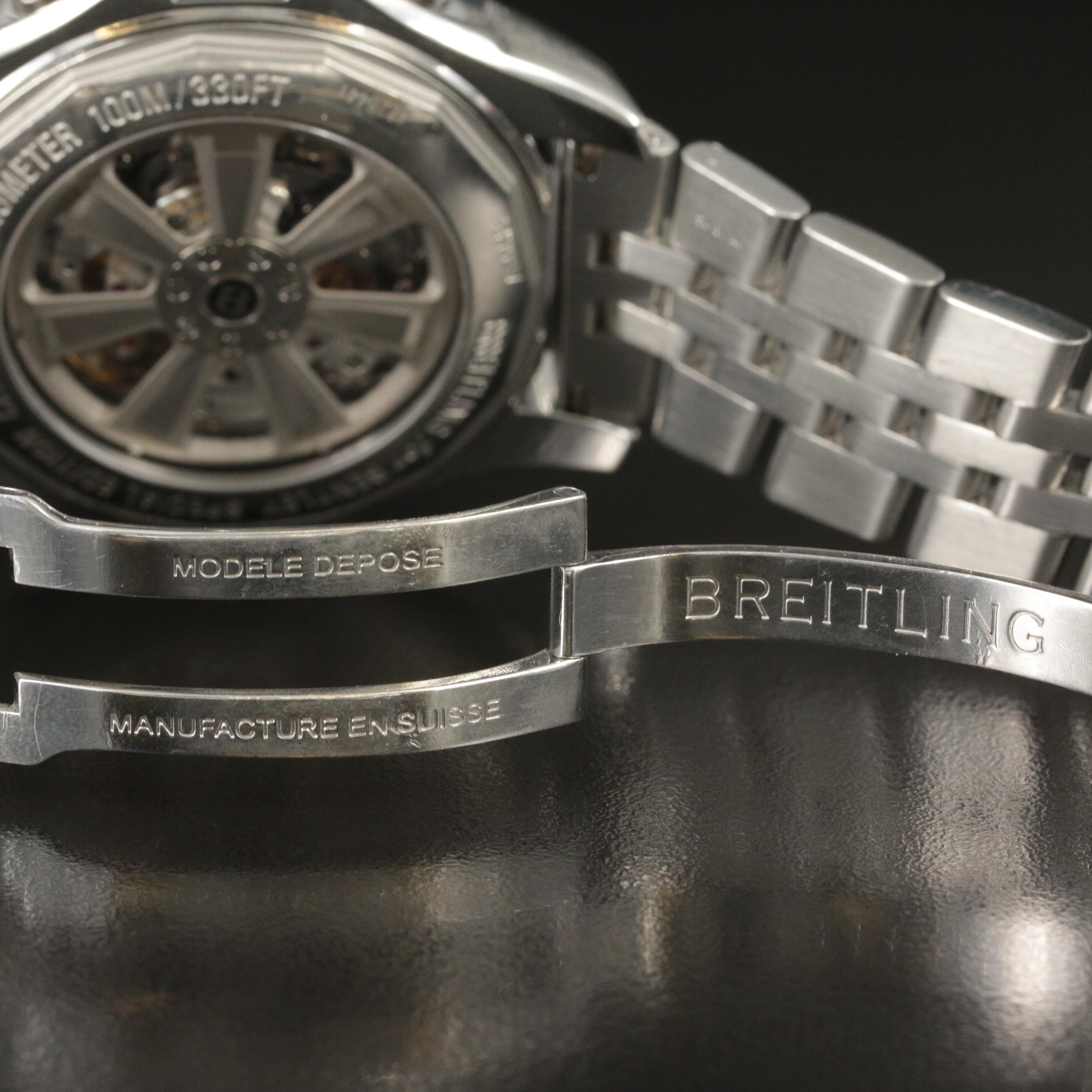 Breitling Bentley B05 Unitime GMT 49MM Steel Automatic Watch