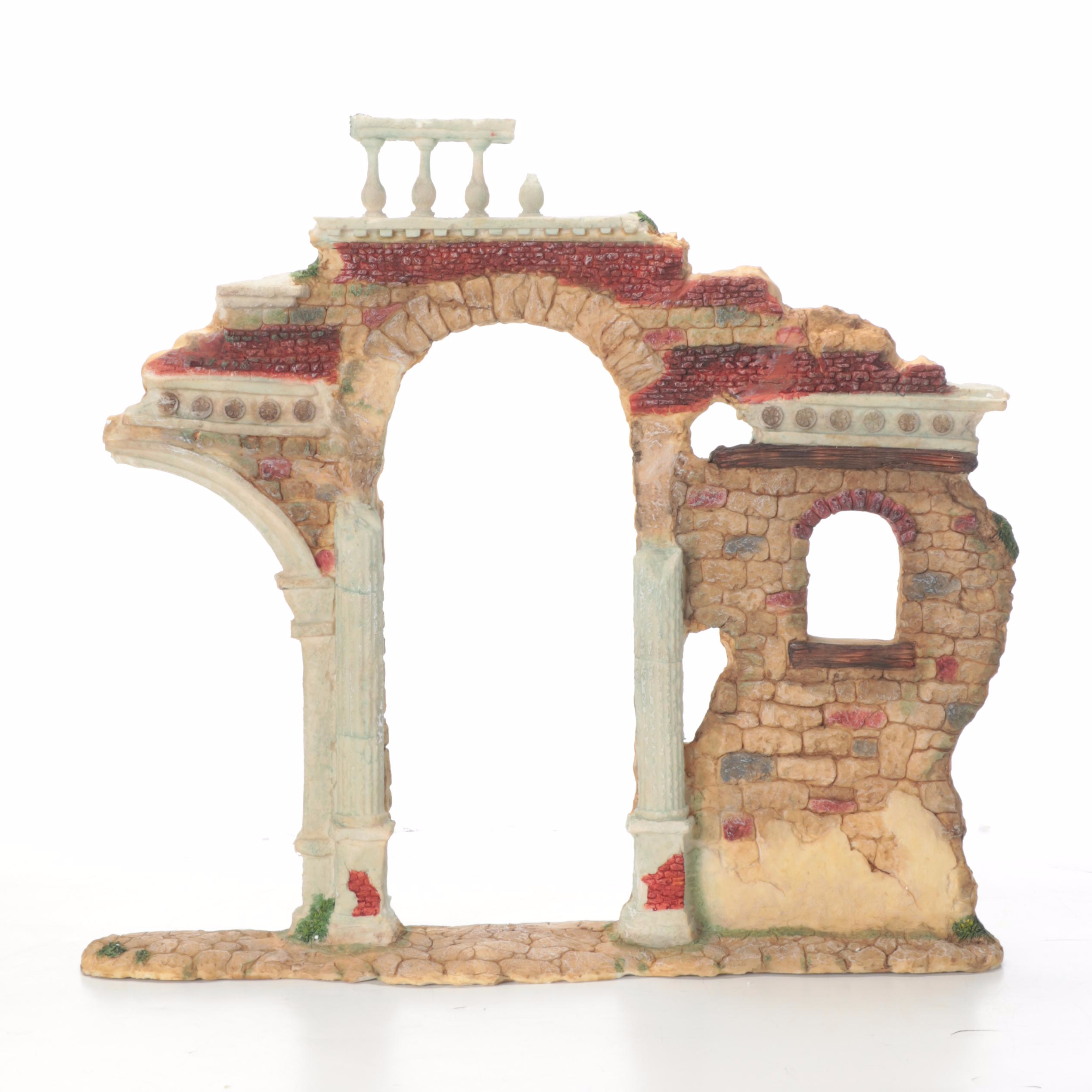 Artful Living Hand Painted Porcelain Nativity Set