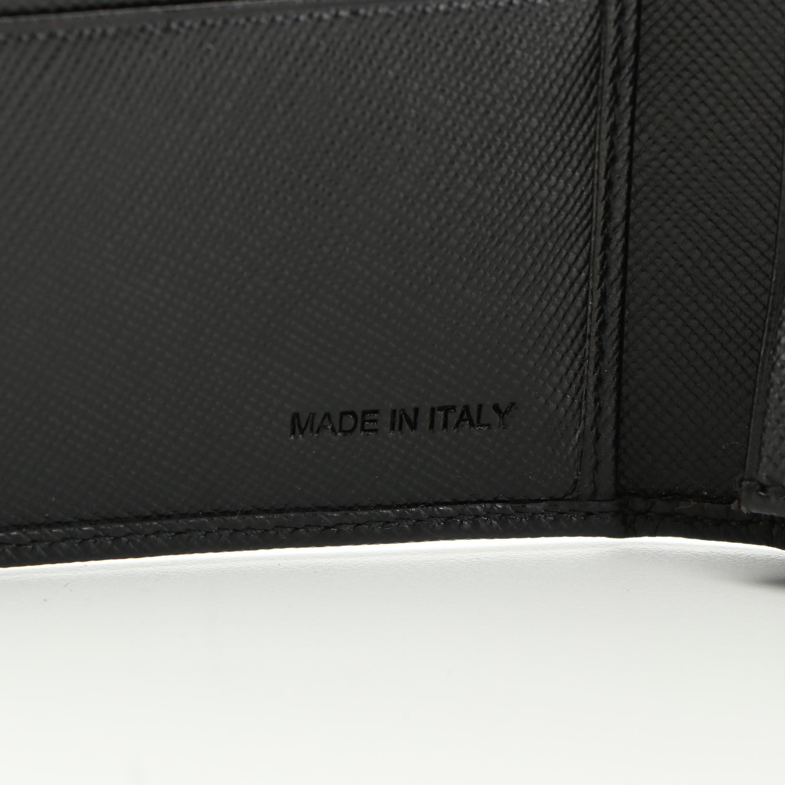 Prada Saffiano Lux Leather Continental Wallet with Box