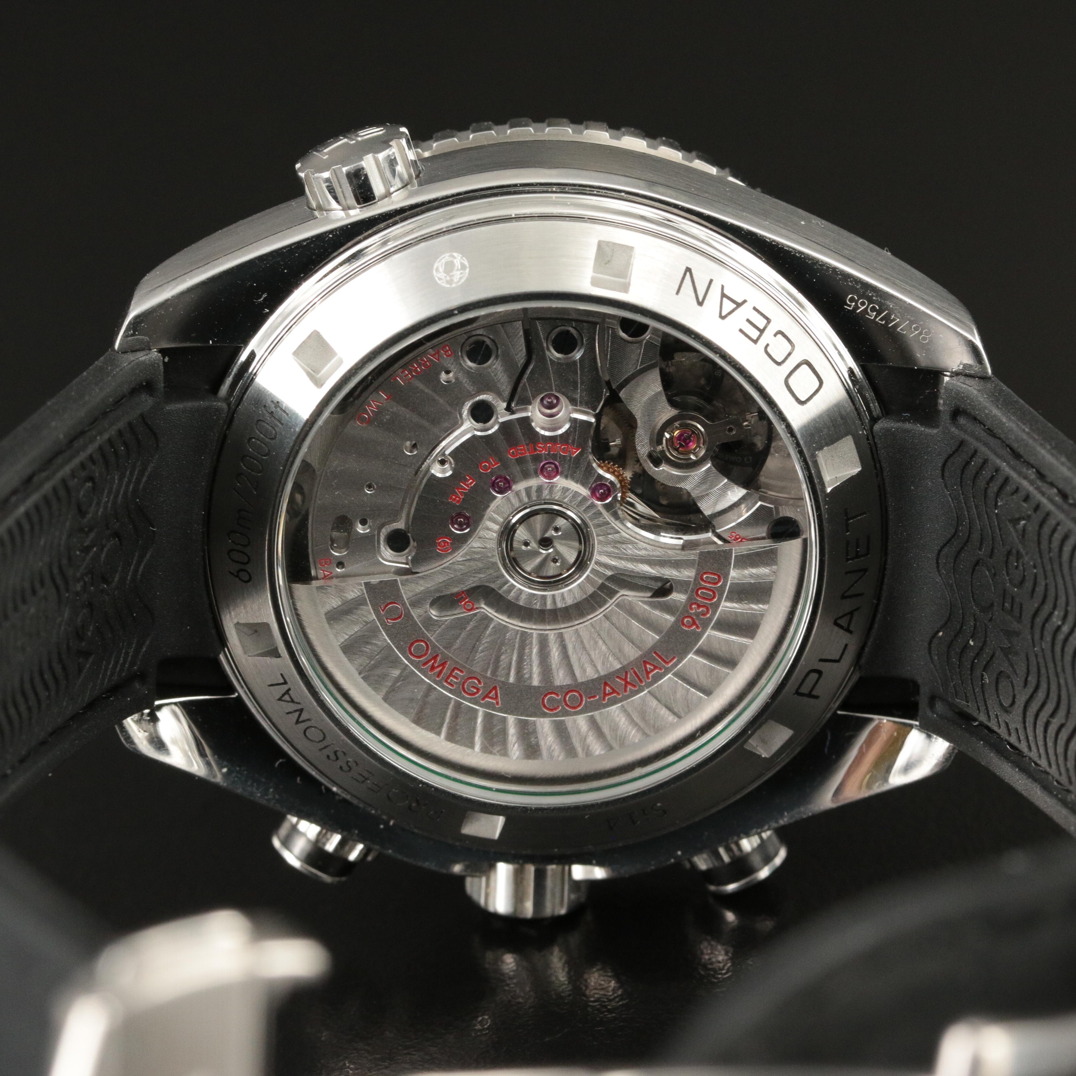 Omega Seamaster Planet Ocean Chronograph 600M Steel 9300 Automatic Watch