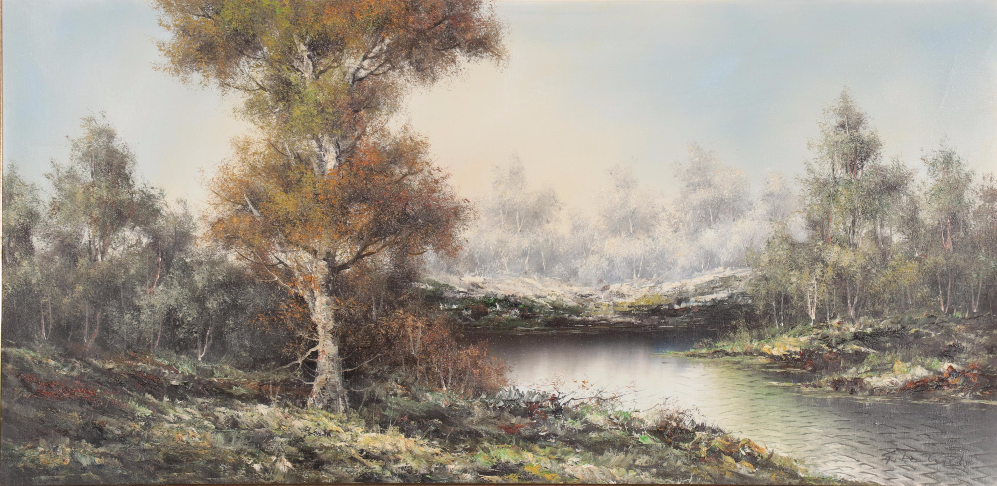 Gianni Tedeschi Landscape Oil Painting