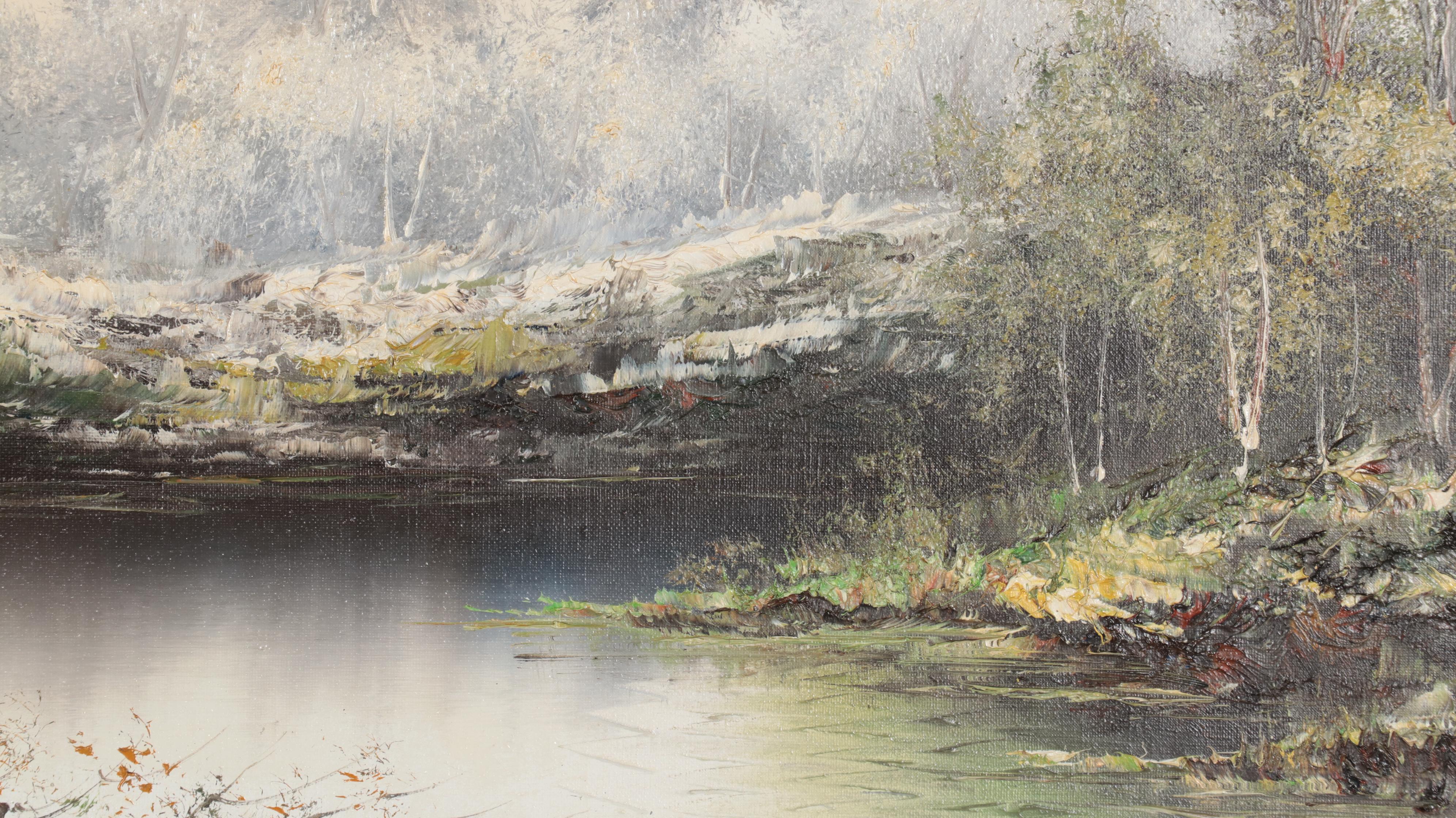 Gianni Tedeschi Landscape Oil Painting