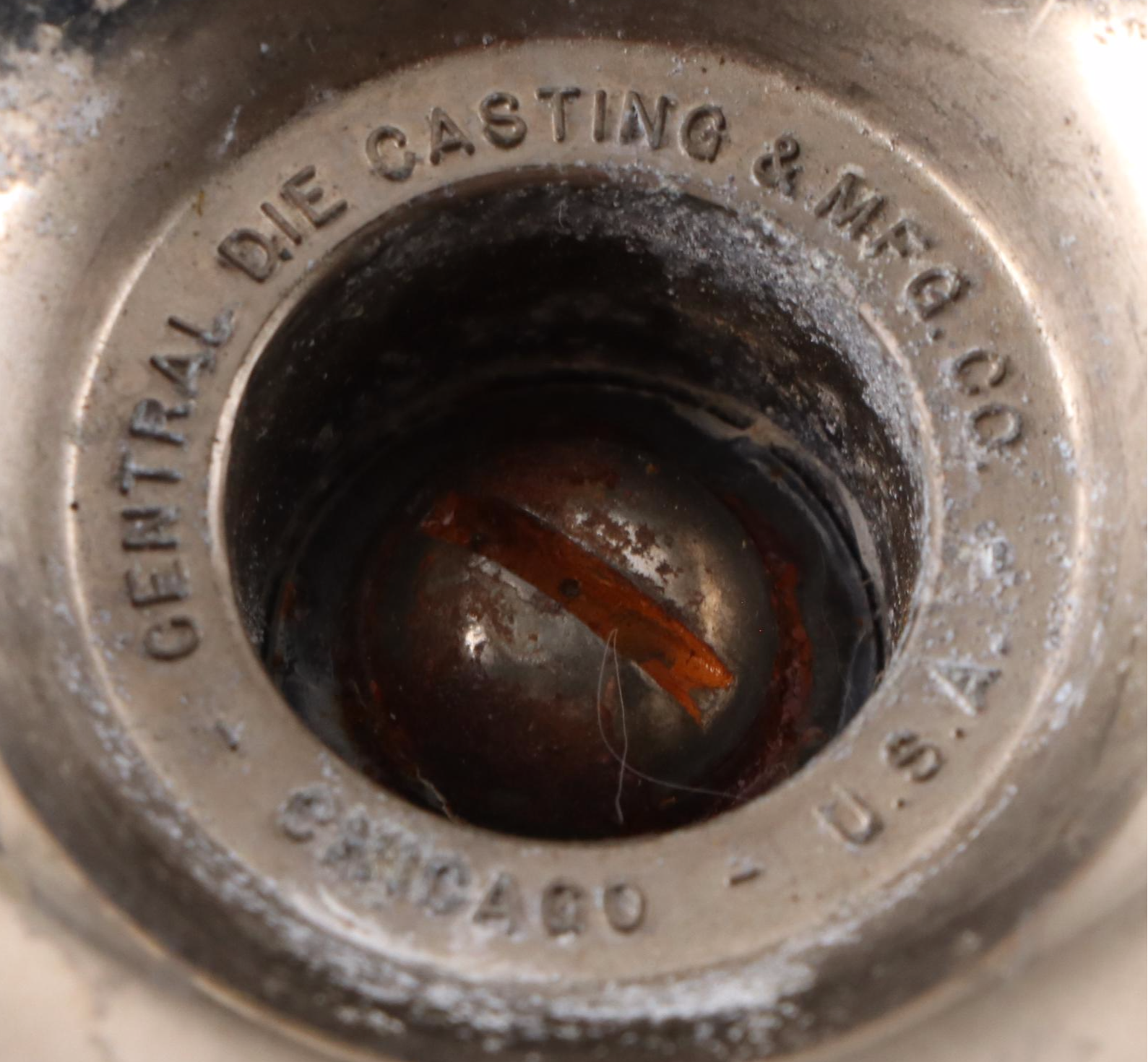 Mack Truck Bulldog Chromed Metal Cigar Ashtray