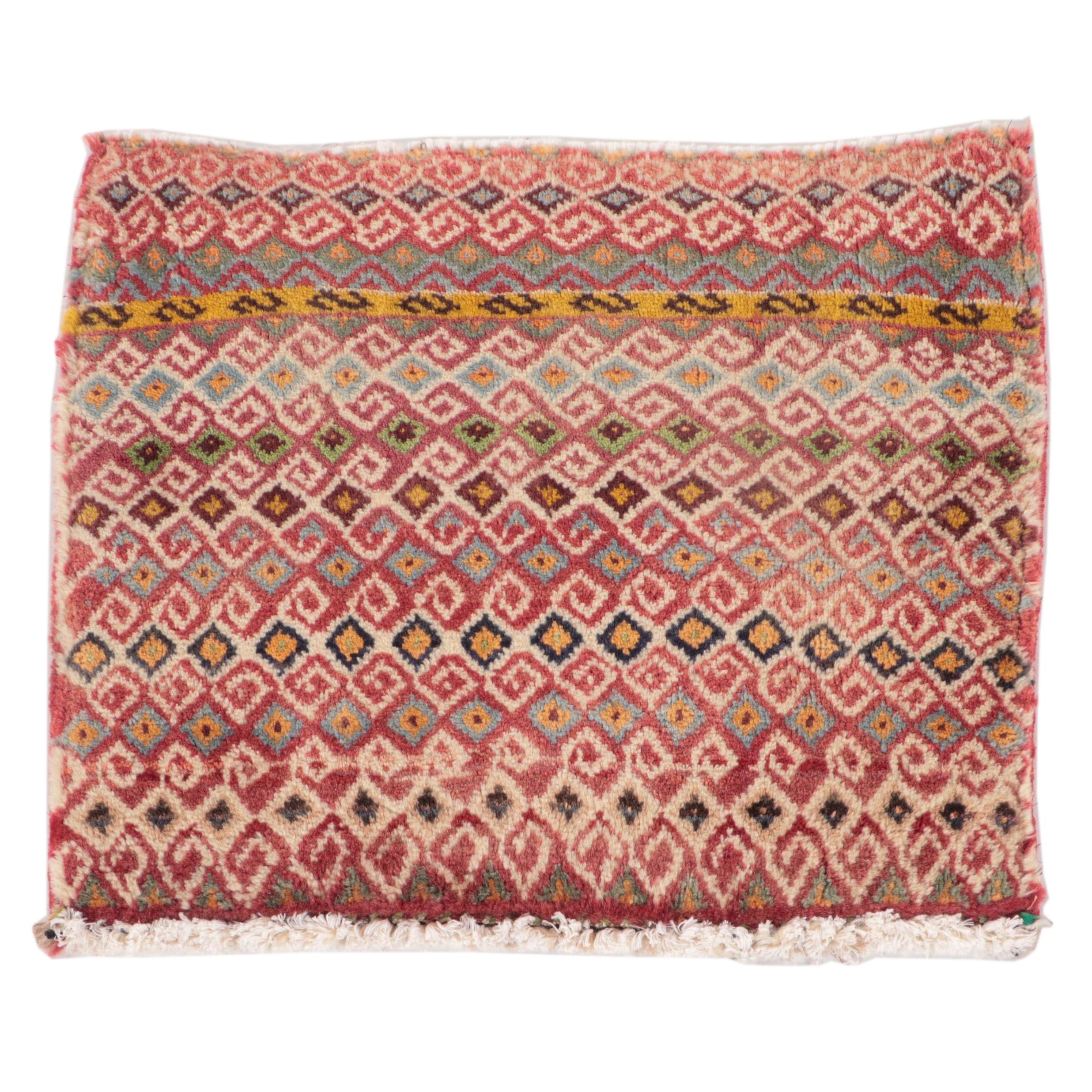 1'7 x 1'9 Hand-Knotted Northwest Persian Floor Mat