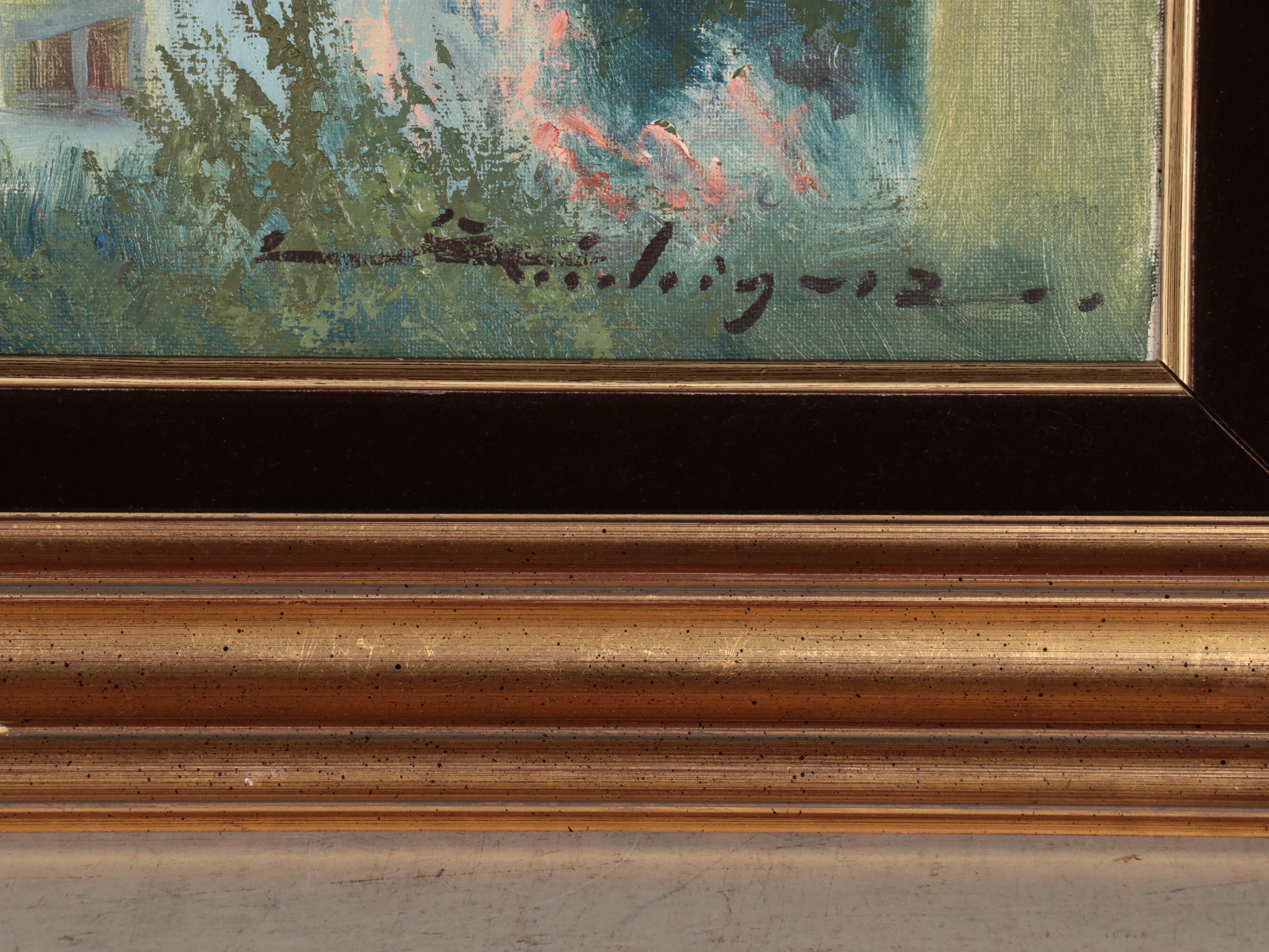 Mountain Landscape Oil Painting